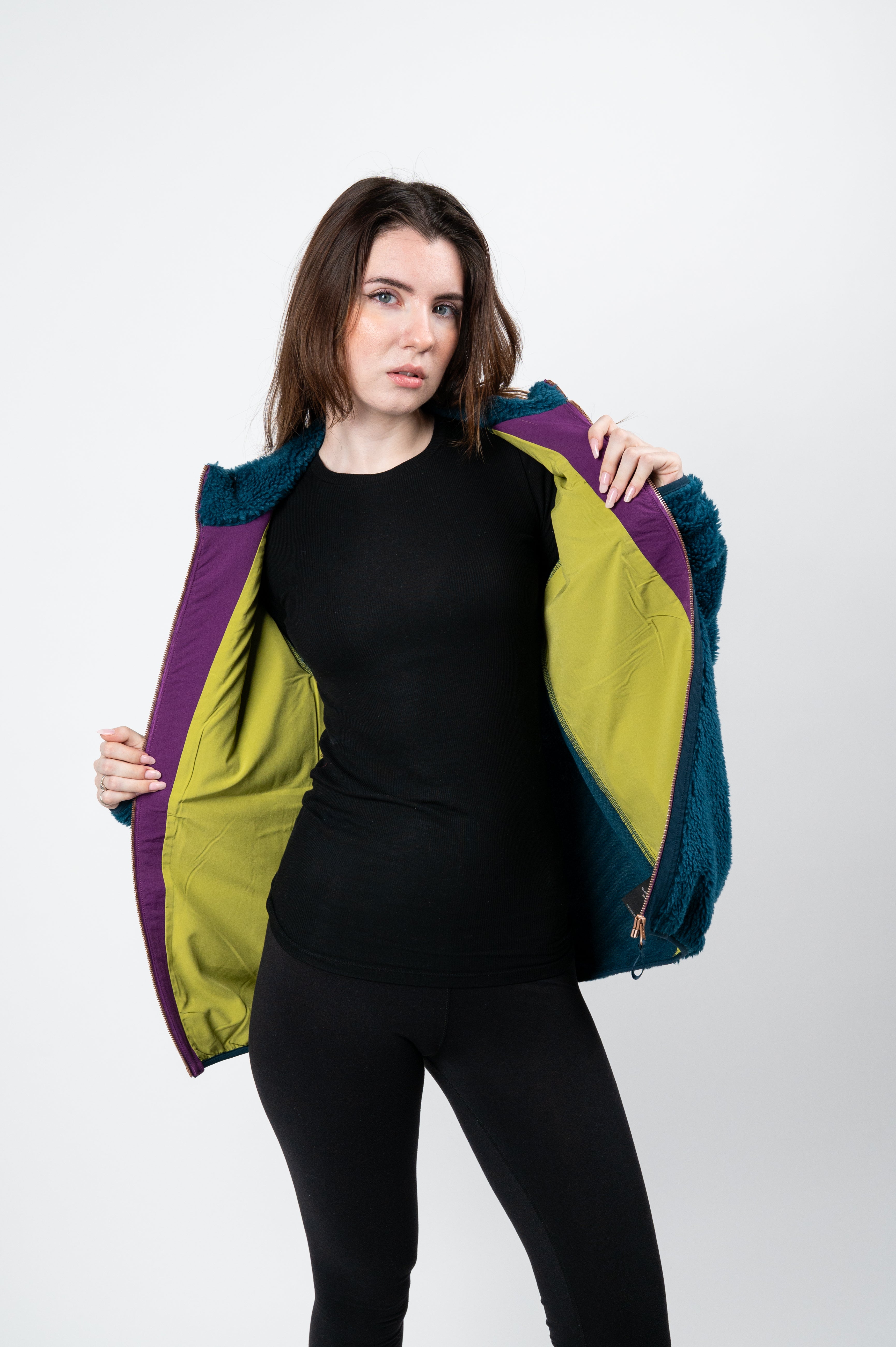 Teddy Fleece Jacket - Breathable fleece with lined sleeves | LTTStore