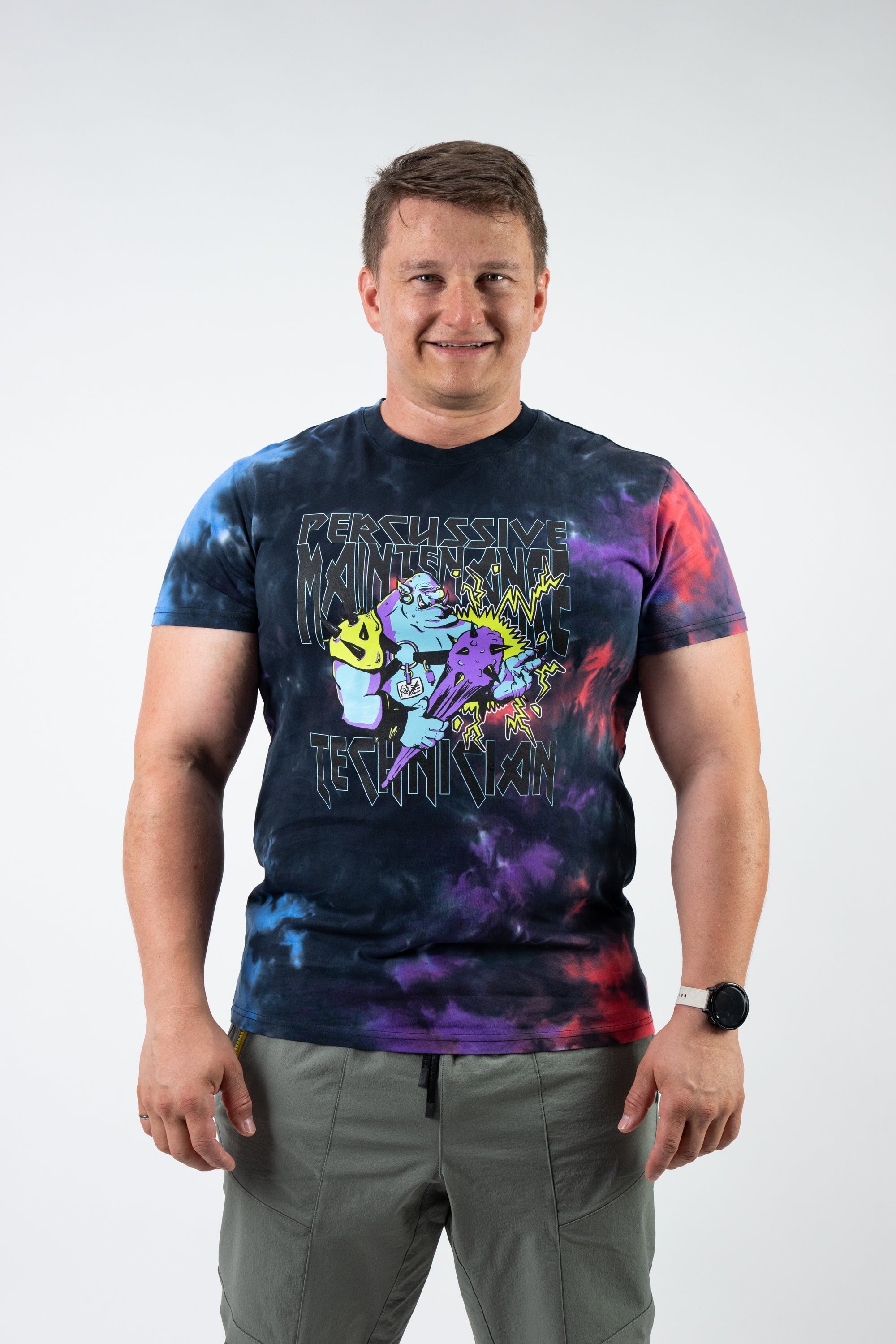 Percussive Maintenance Tech T-Shirt - Graphic Tee | LTTStore