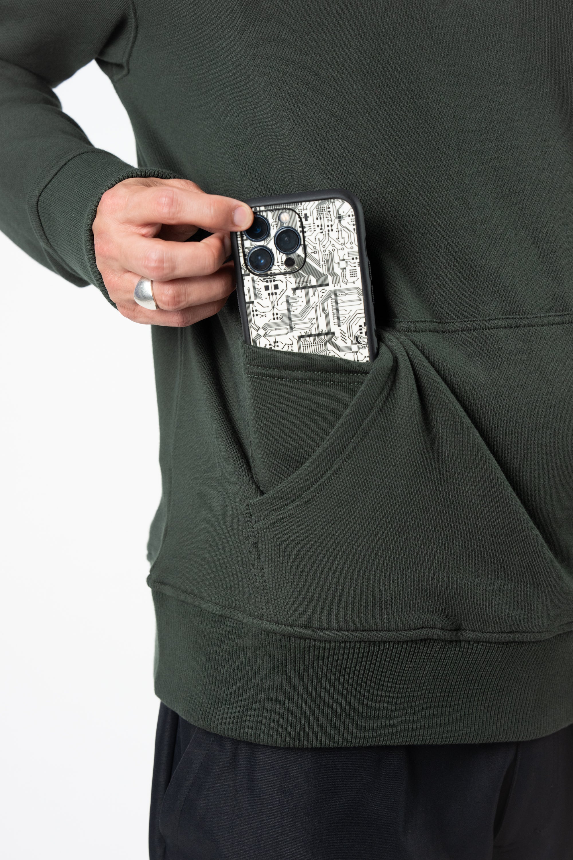 Half Zip Sweatshirt