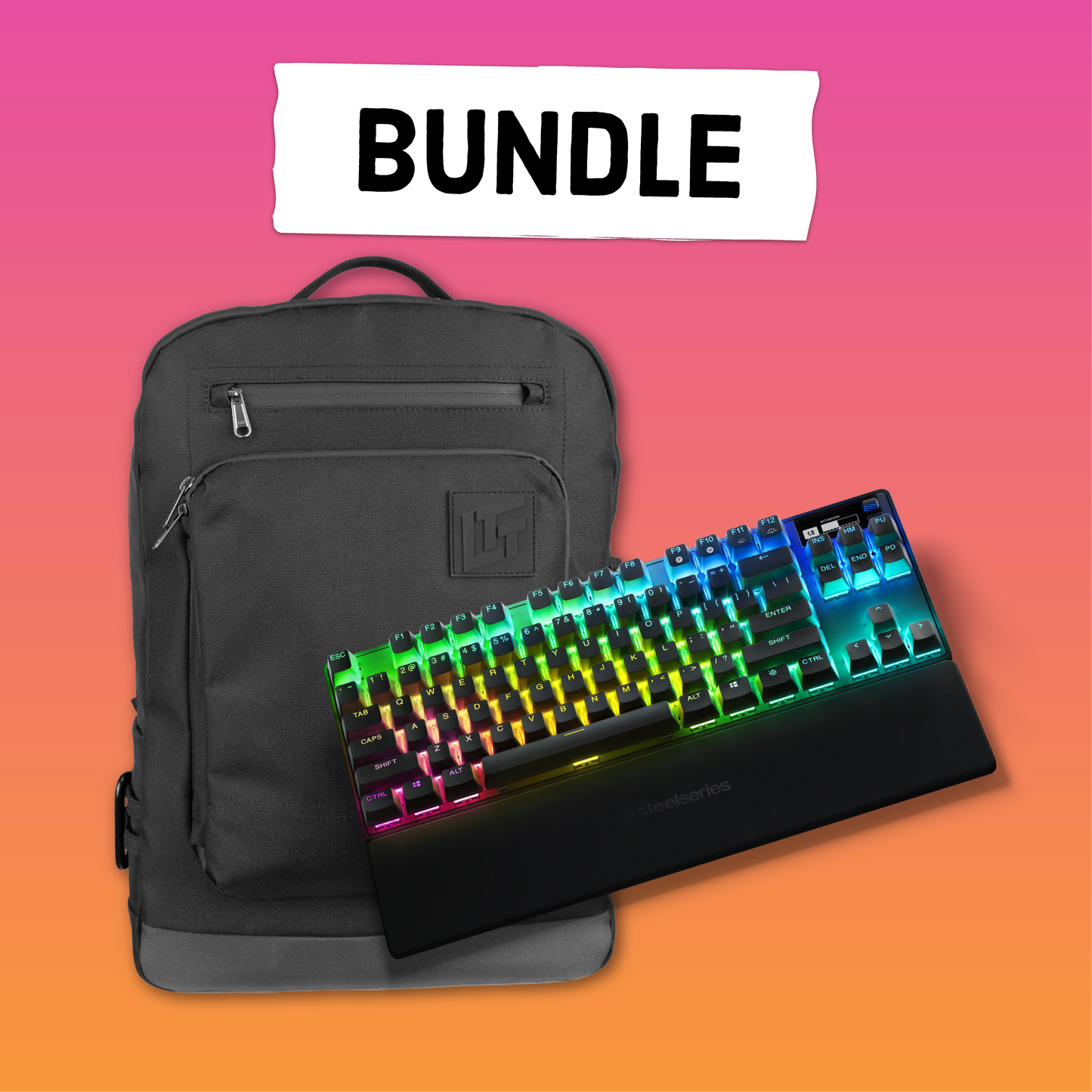 Backpack & Free SteelSeries Apex Pro TKL Wireless (2023) US Bundle