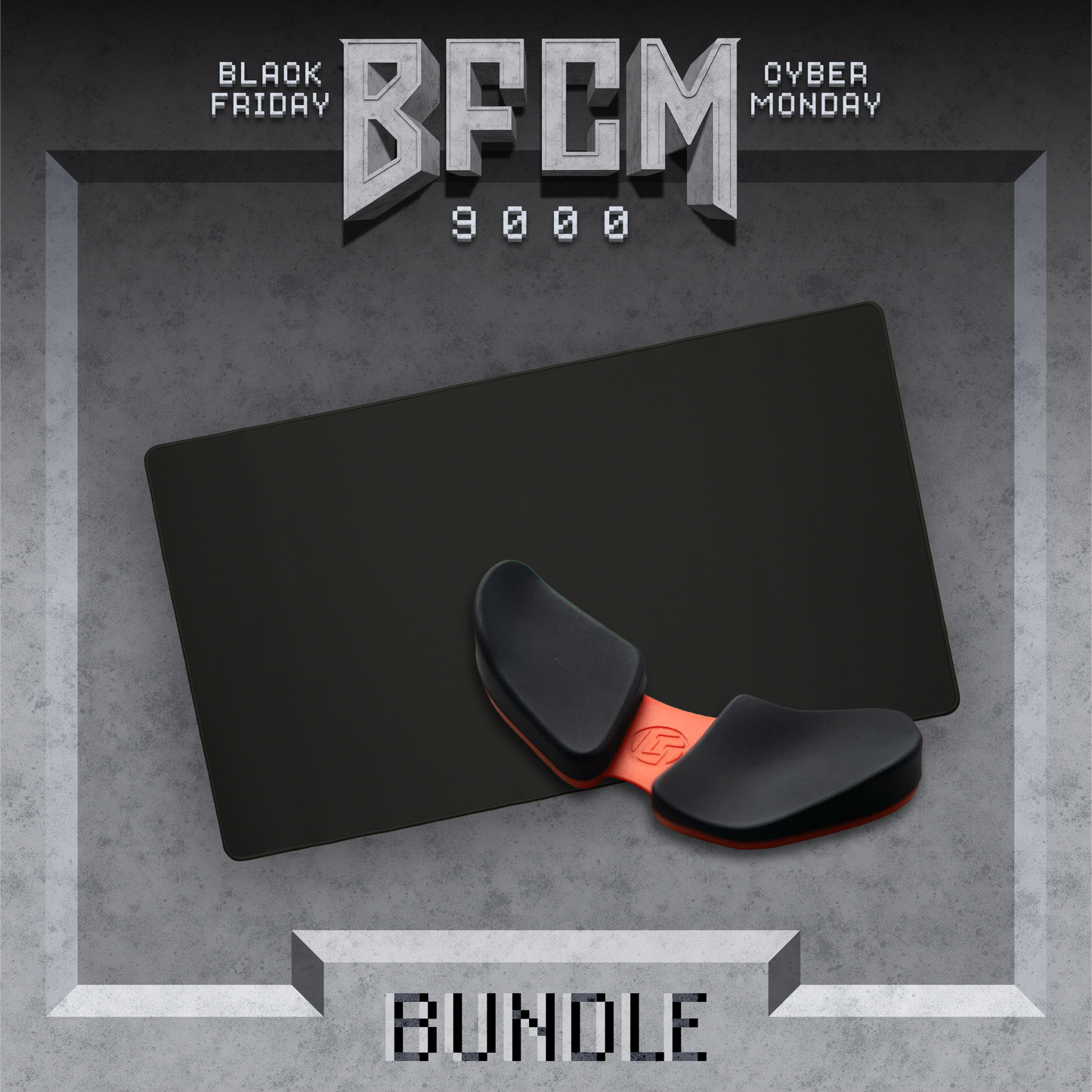 Stealth Desk Pad + DeltaHub LTT Wrist Rest