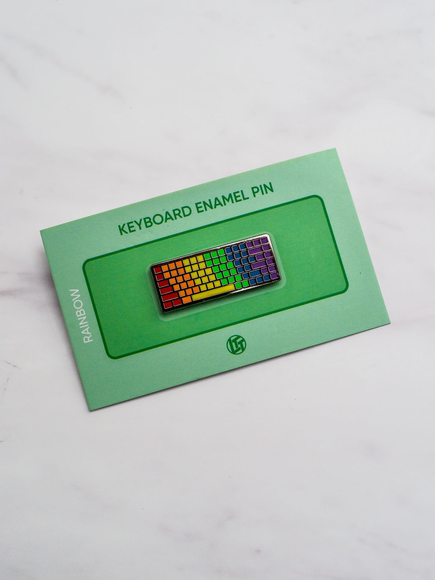 Bonus Keyboard Pin Rainbow