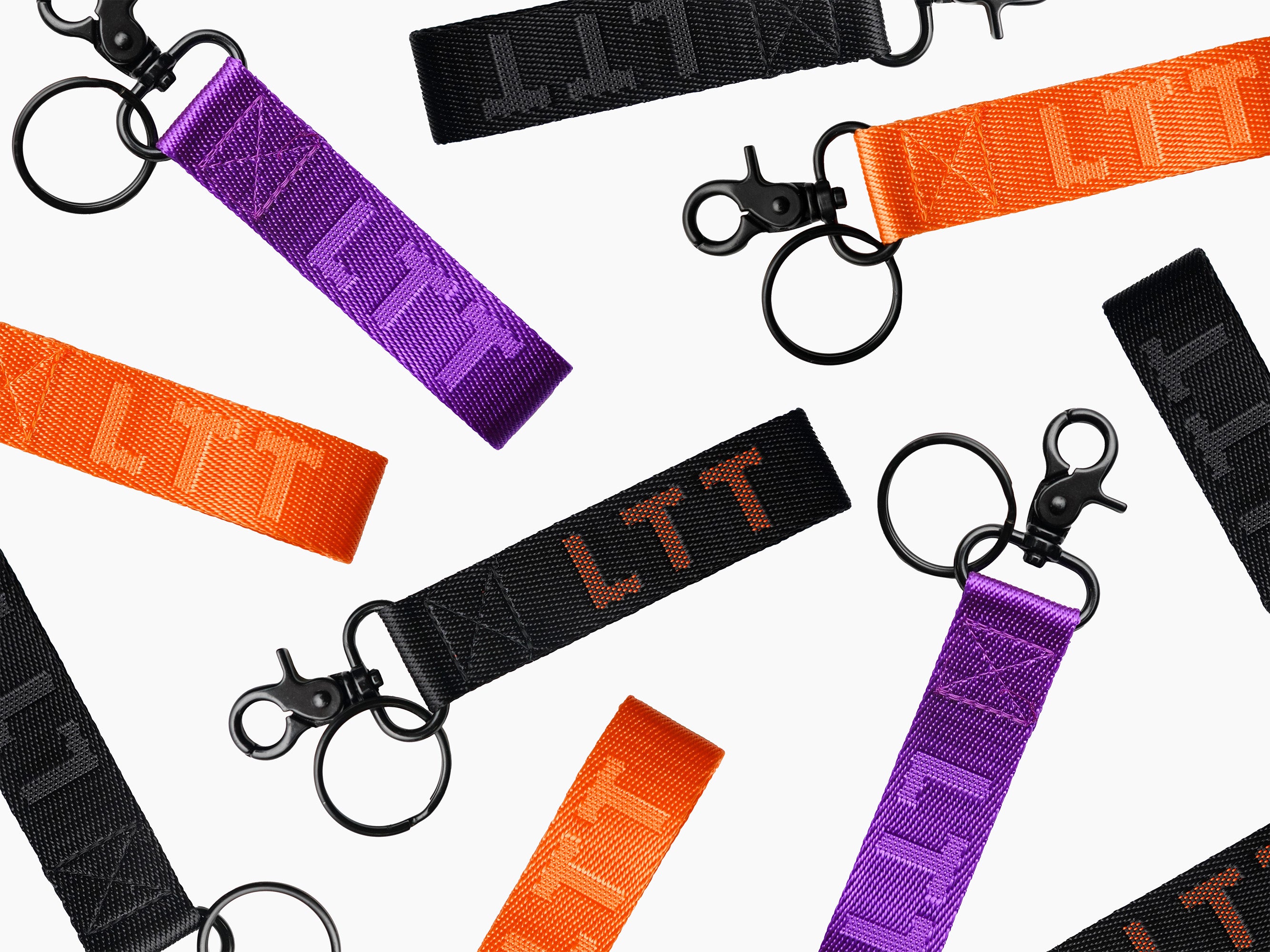 PATIKIL Spiral Keychain Plastic Wrist Coil Key Ring Wristband Stretchable Key Holder Lanyard For Sports Outdoor