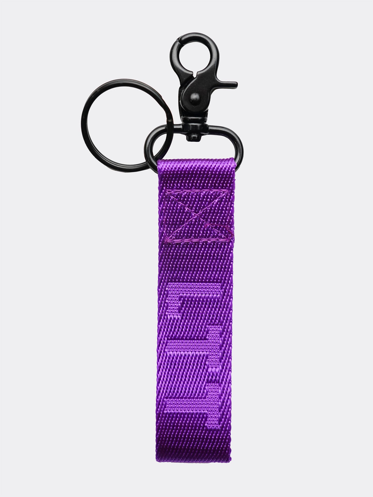 Linus Tech Tips Store Wristlet Keychain Royal Purple | Linus Tech Tips