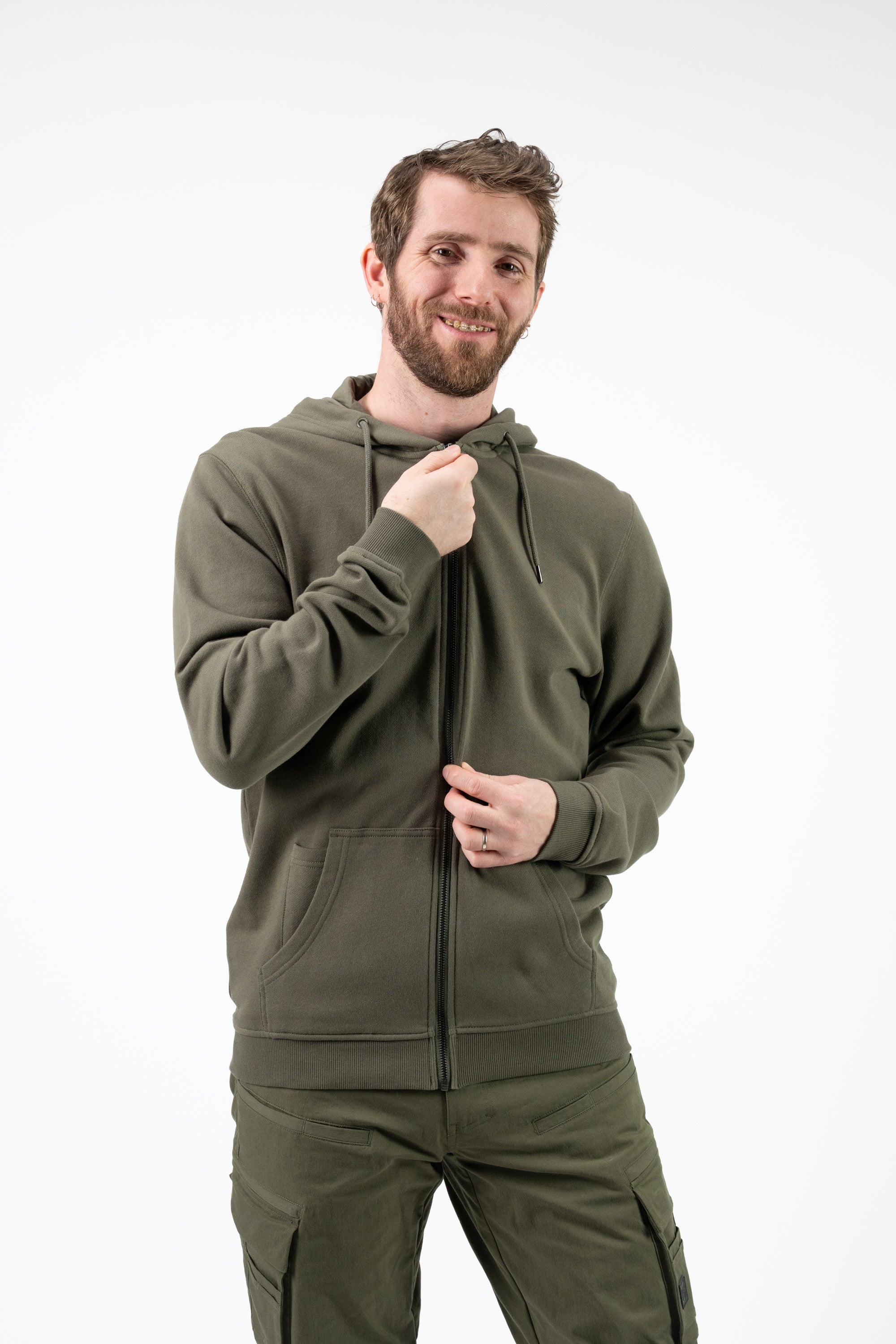 Blank Zip-Up Hoodie - 100% Cotton French Terry Hoodie | LTTStore