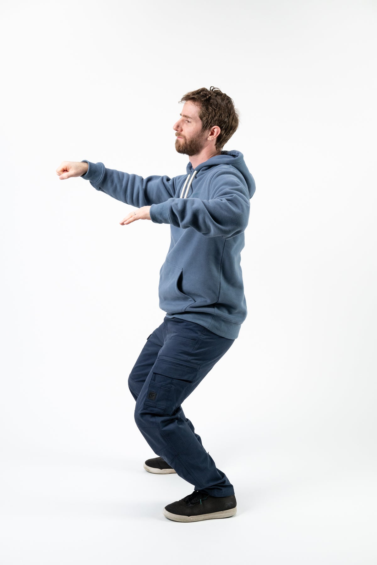 Model: Linus, Size: Regular 34", Height: 5'6"/168cm