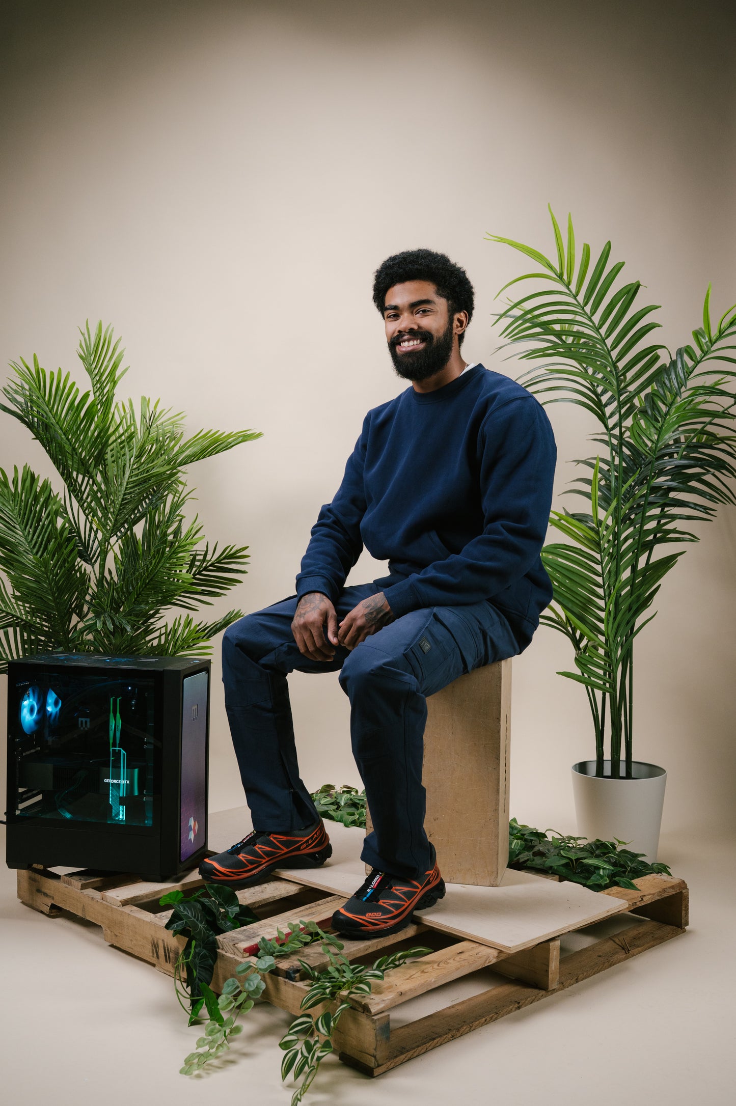 Model: Will, Size: Regular 36", Height: 5’10”/179cm