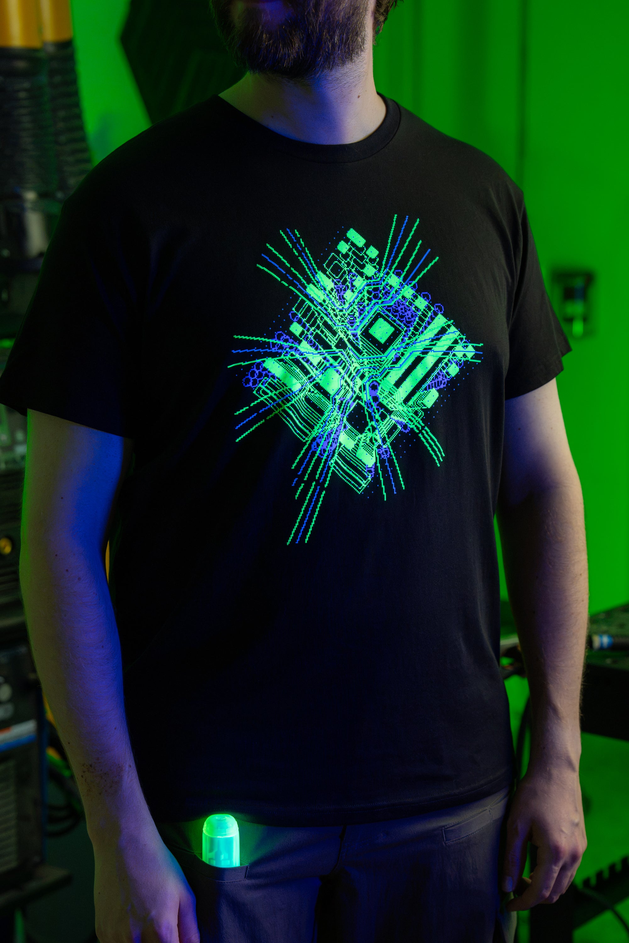 T-shirt Conception Carte Mère LAN