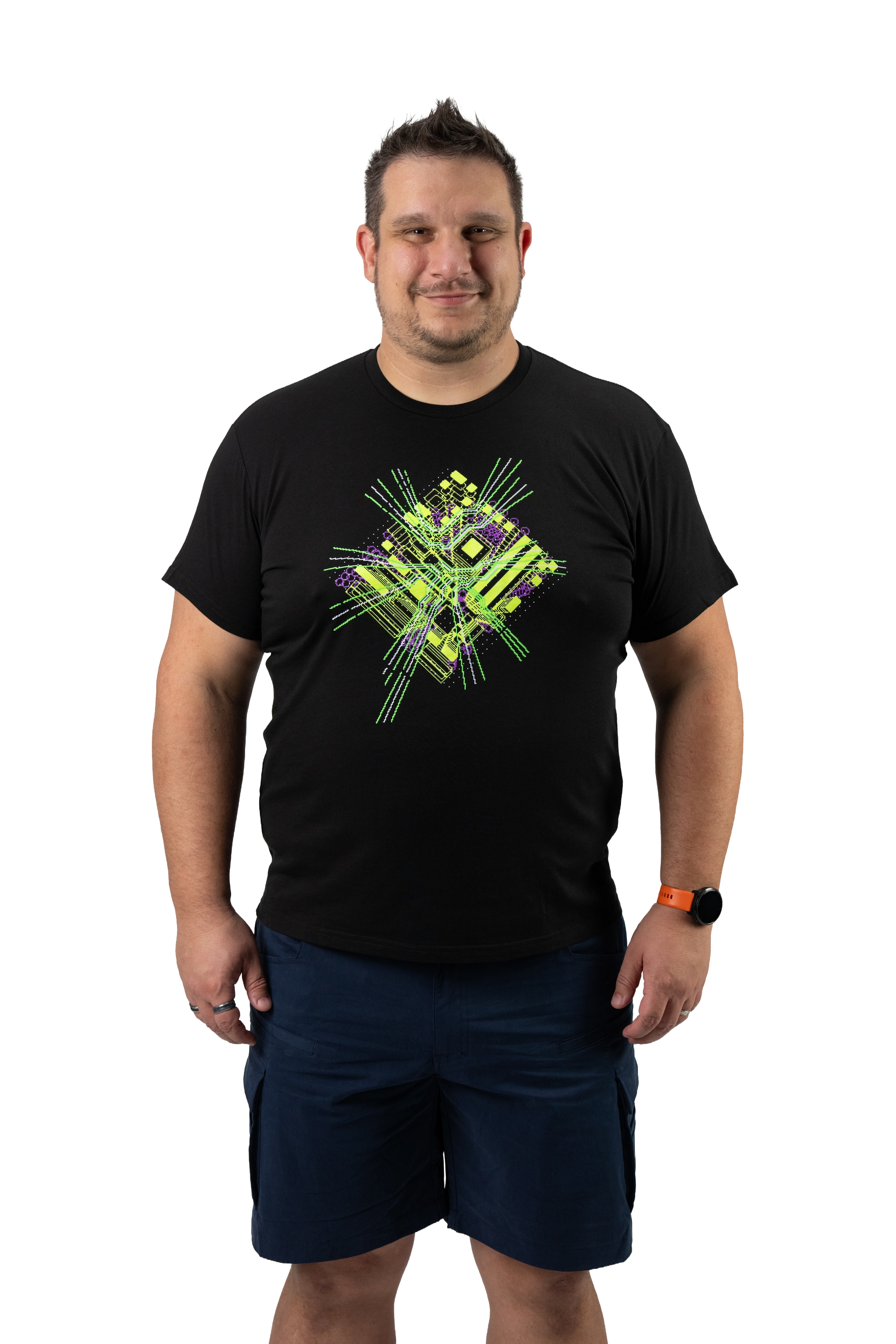 T-shirt Conception Carte Mère LAN