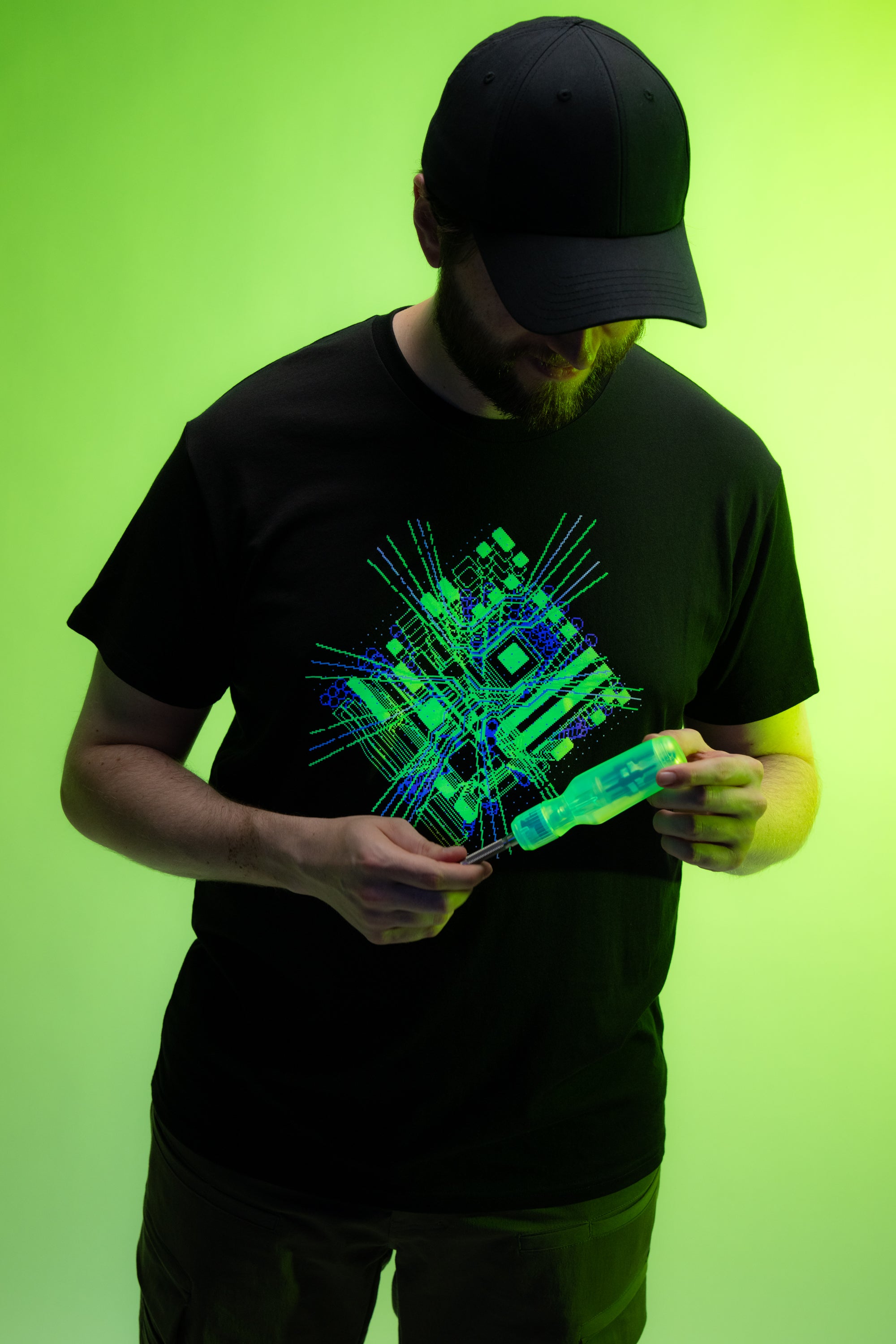 T-shirt Conception Carte Mère LAN