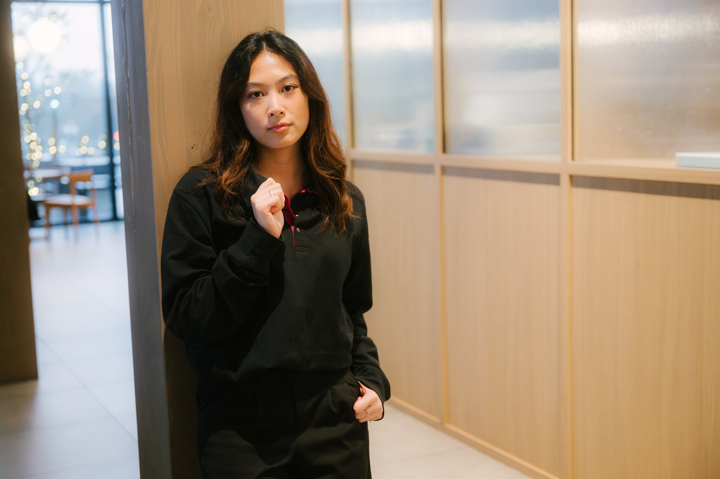 Long Sleeve Polo Shirt