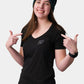 Model: Emily, Size: Medium, Height: 5’11”/180cm