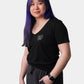 Model: Nicole, Size: Medium, Height: 5’1”/155cm