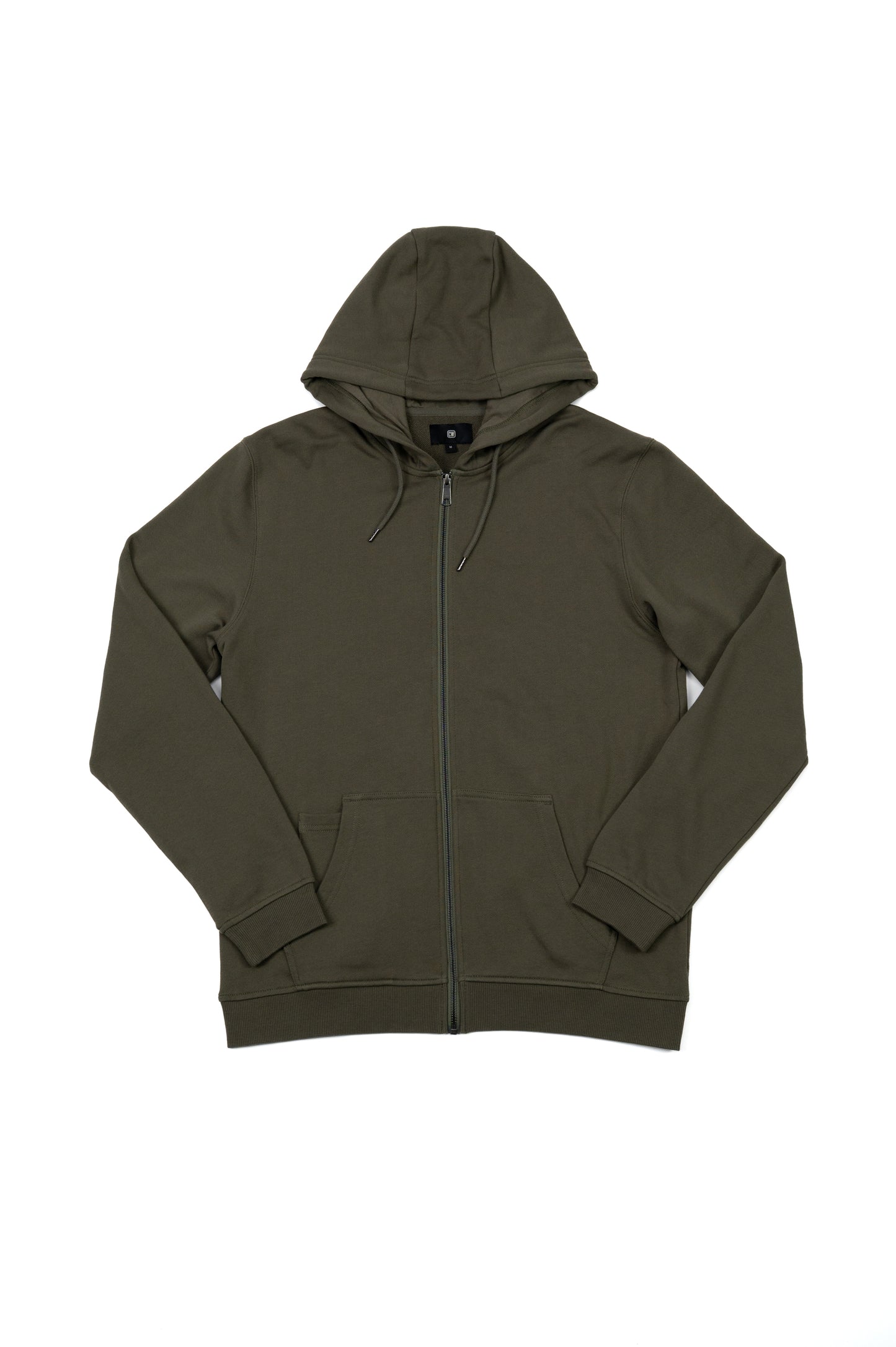 Blank Zip-Up Hoodie