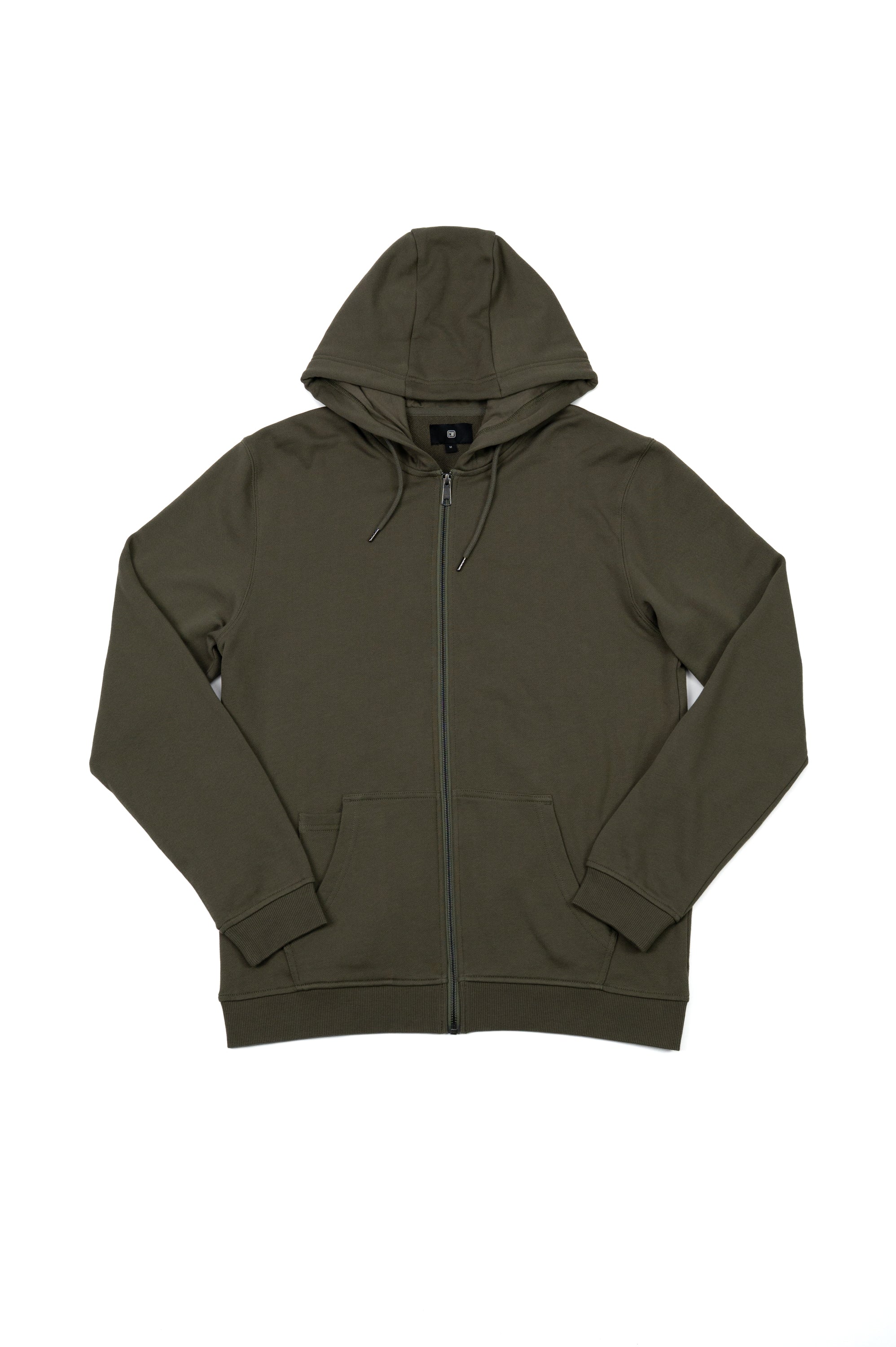 Blank Zip-Up Hoodie