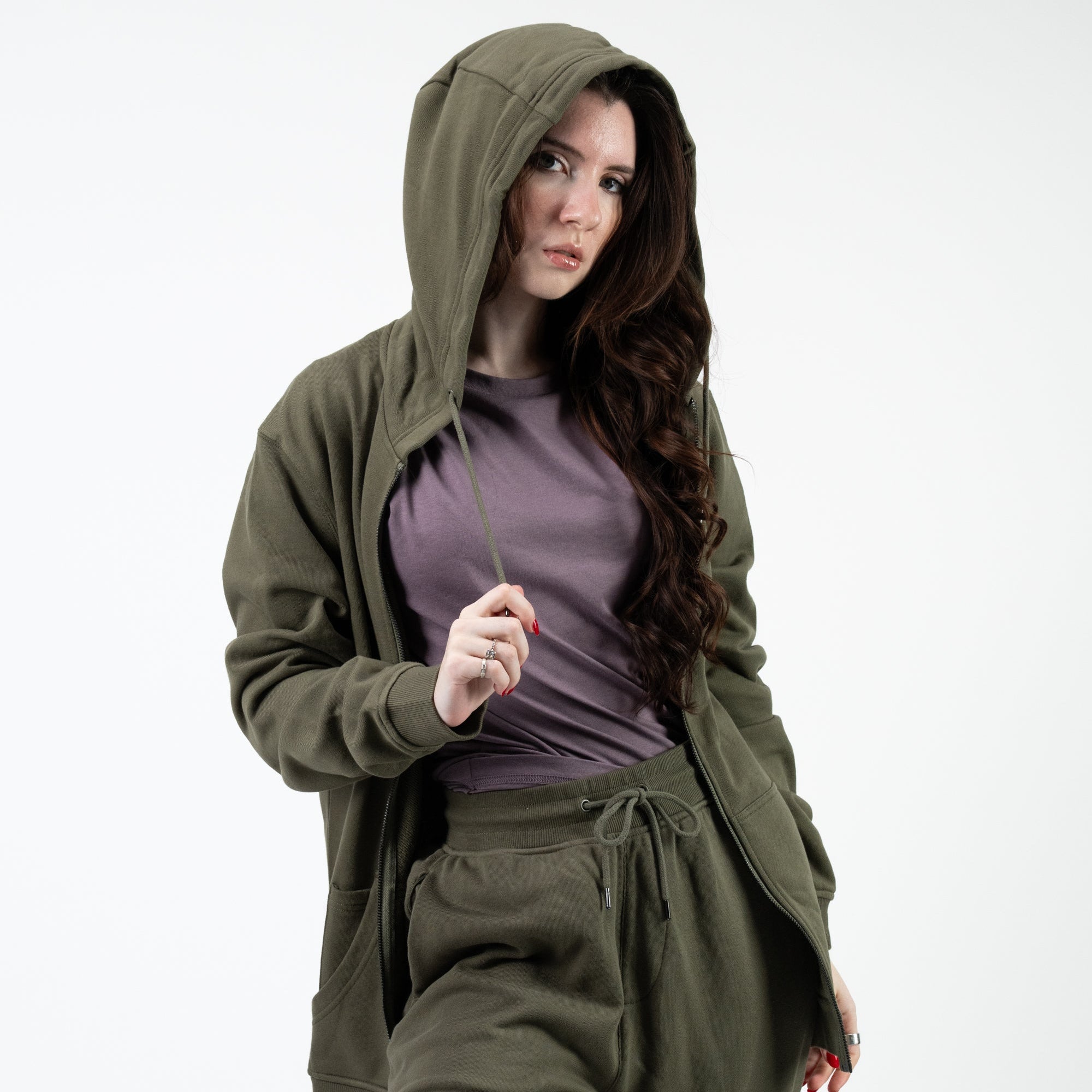 Blank Zip-Up Hoodie - 100% Cotton French Terry Hoodie | LTTStore