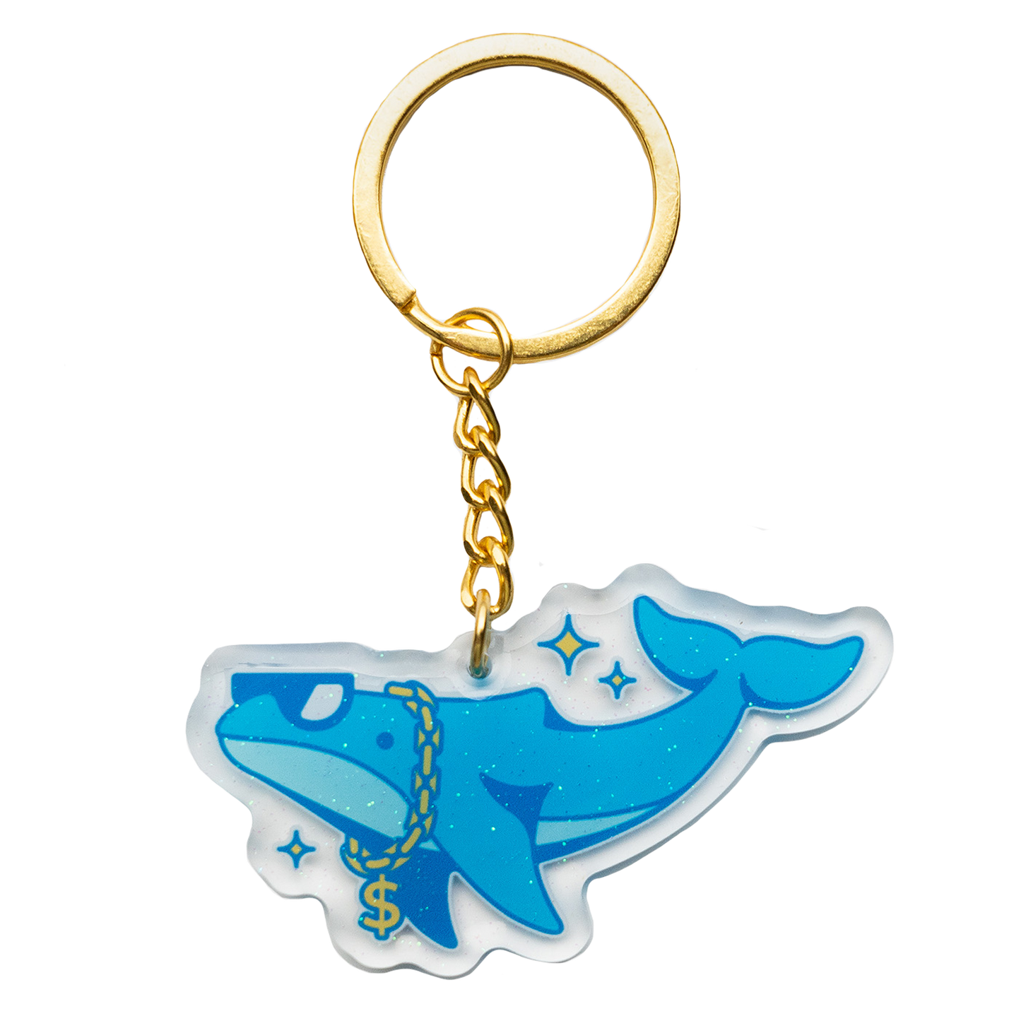 Whale keychain 2025