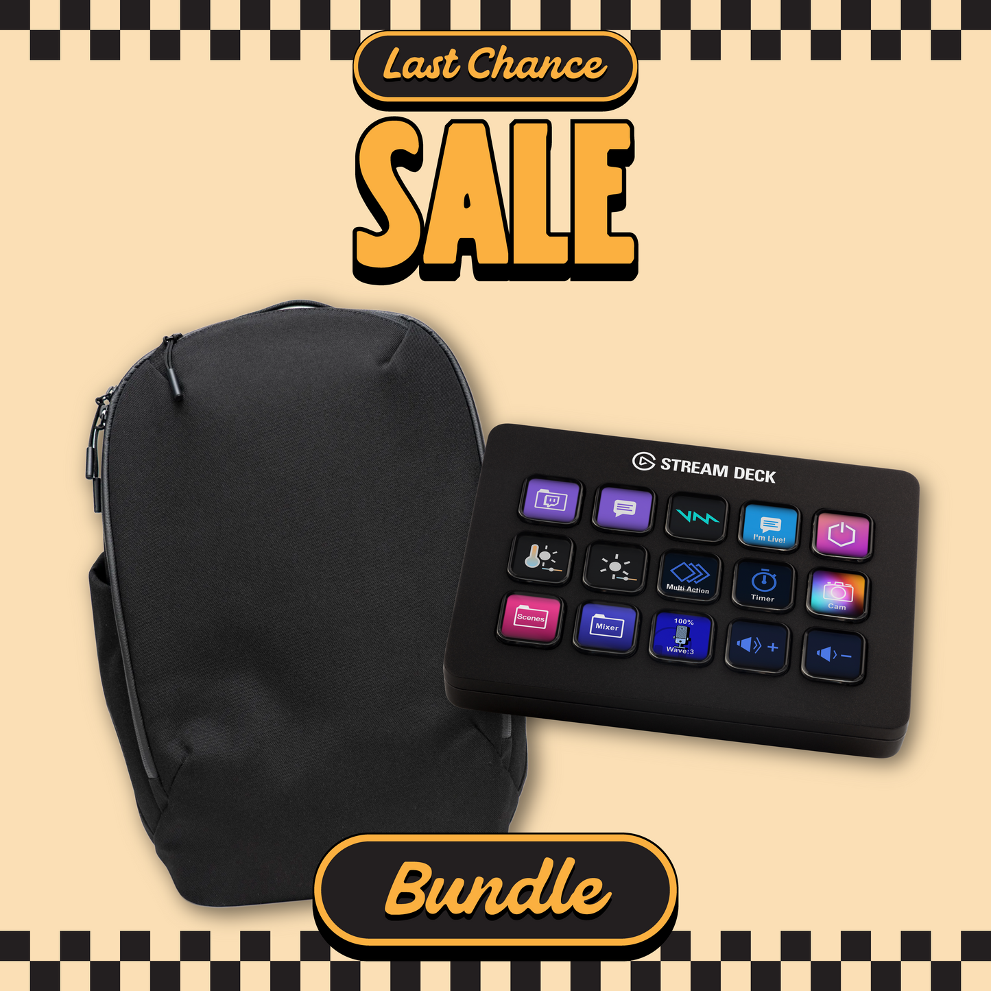 Commuter & Elgato Stream Deck MK.2 Bundle