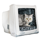 Retro Monitor Pet Cave & Screensaver Pet Bandana Bundle
