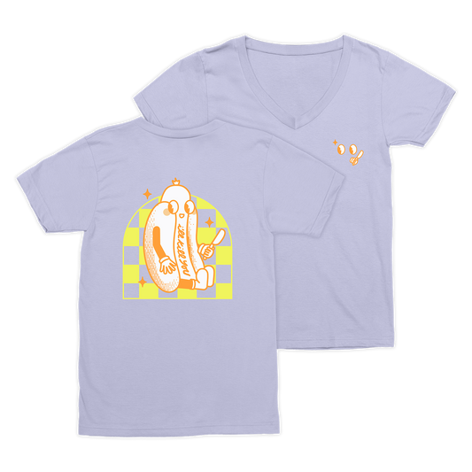 Not a Hot Dog V-neck T-shirt