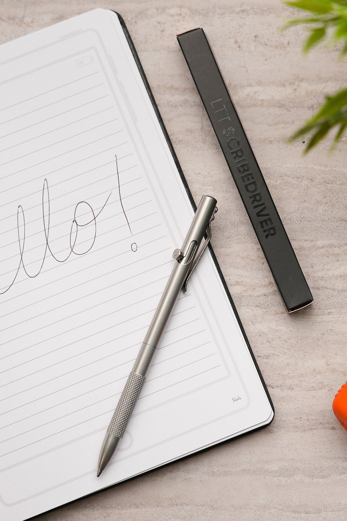Scribedriver Bolt Action Pen – Machined Pen | LTTStore
