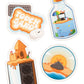 Touch Sand Sticker Sheet