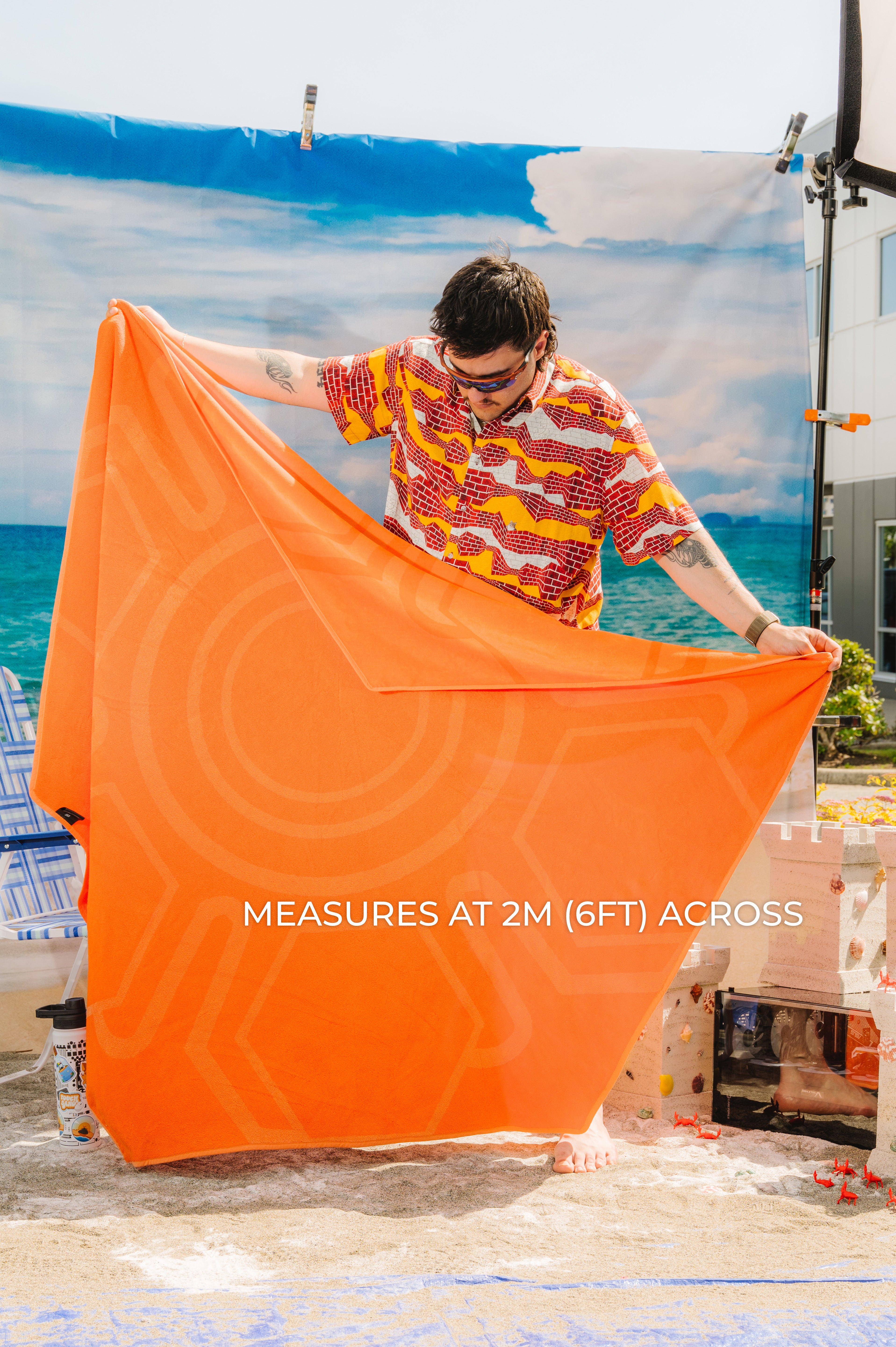 Big Hexy Beach Towel