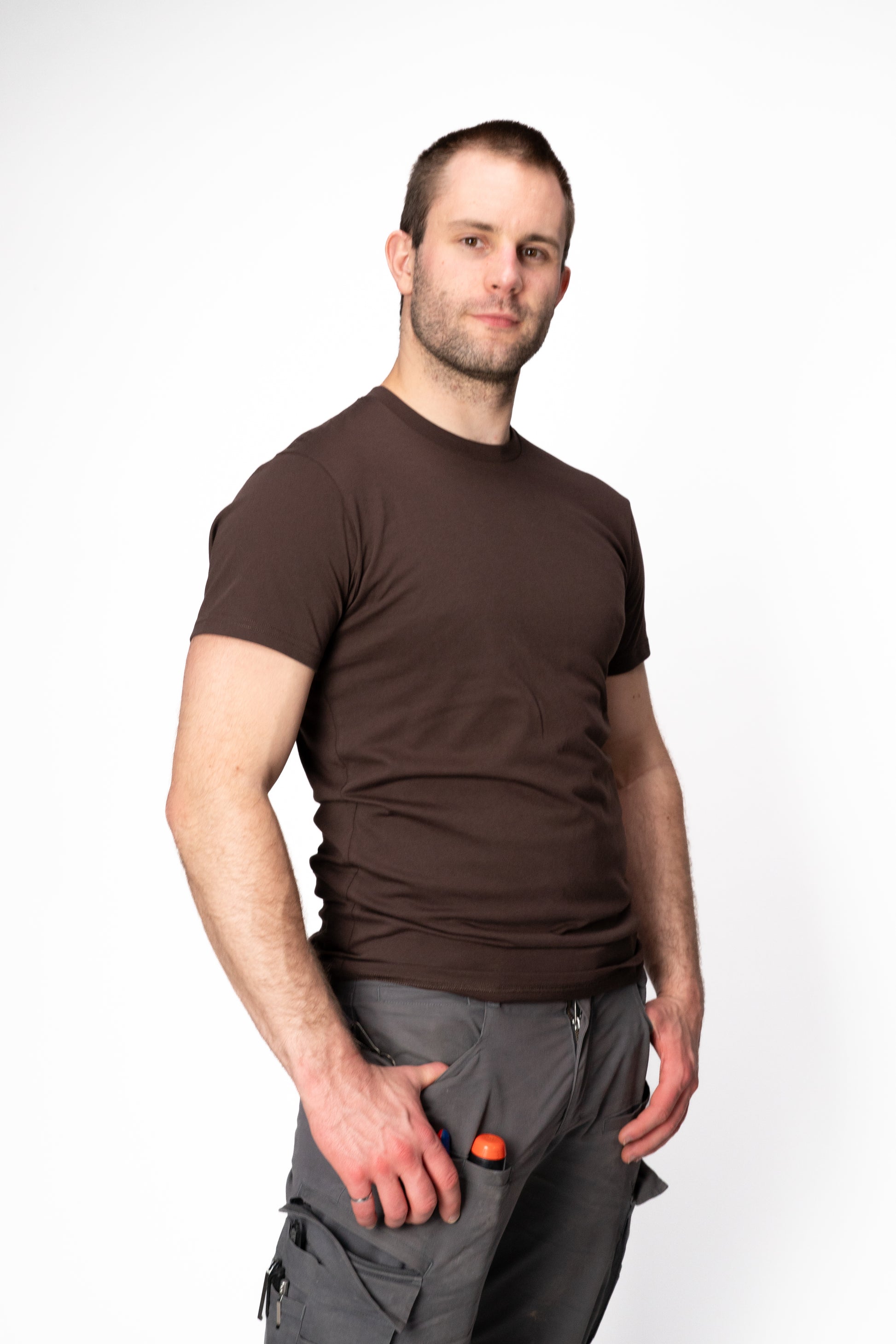 Model: Tynan, Size: Tall Medium, Height: 6’4”/193cm
