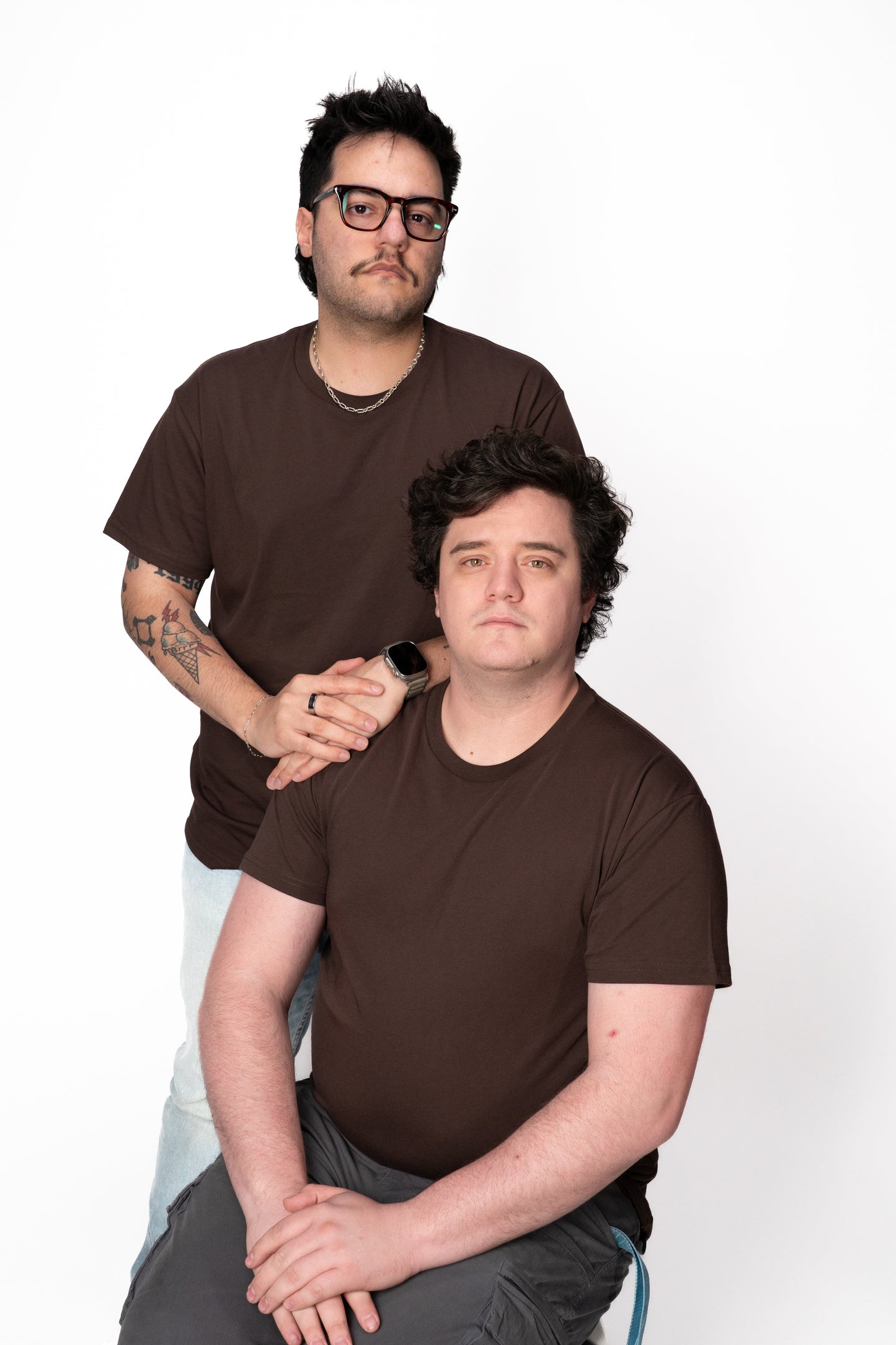 Models: Shahrad, Size: Regular XX-Large, Height: 5’11”/180cm | Elijah, Size: Regular X-Large, Height: 5’9”/175cm
