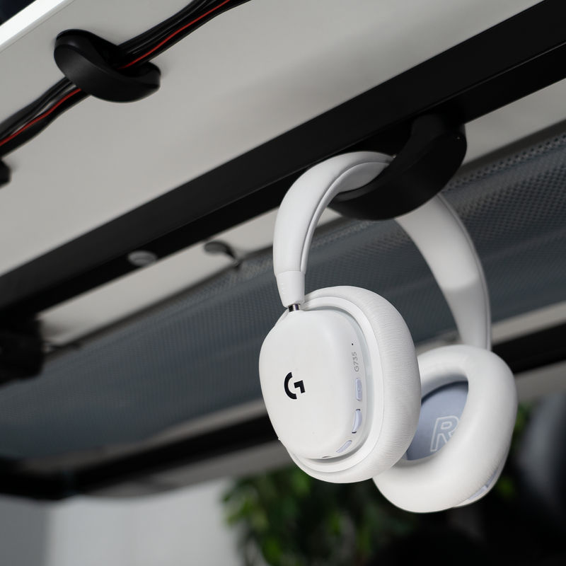 Magnetic Cable Management Arch Desk Solution