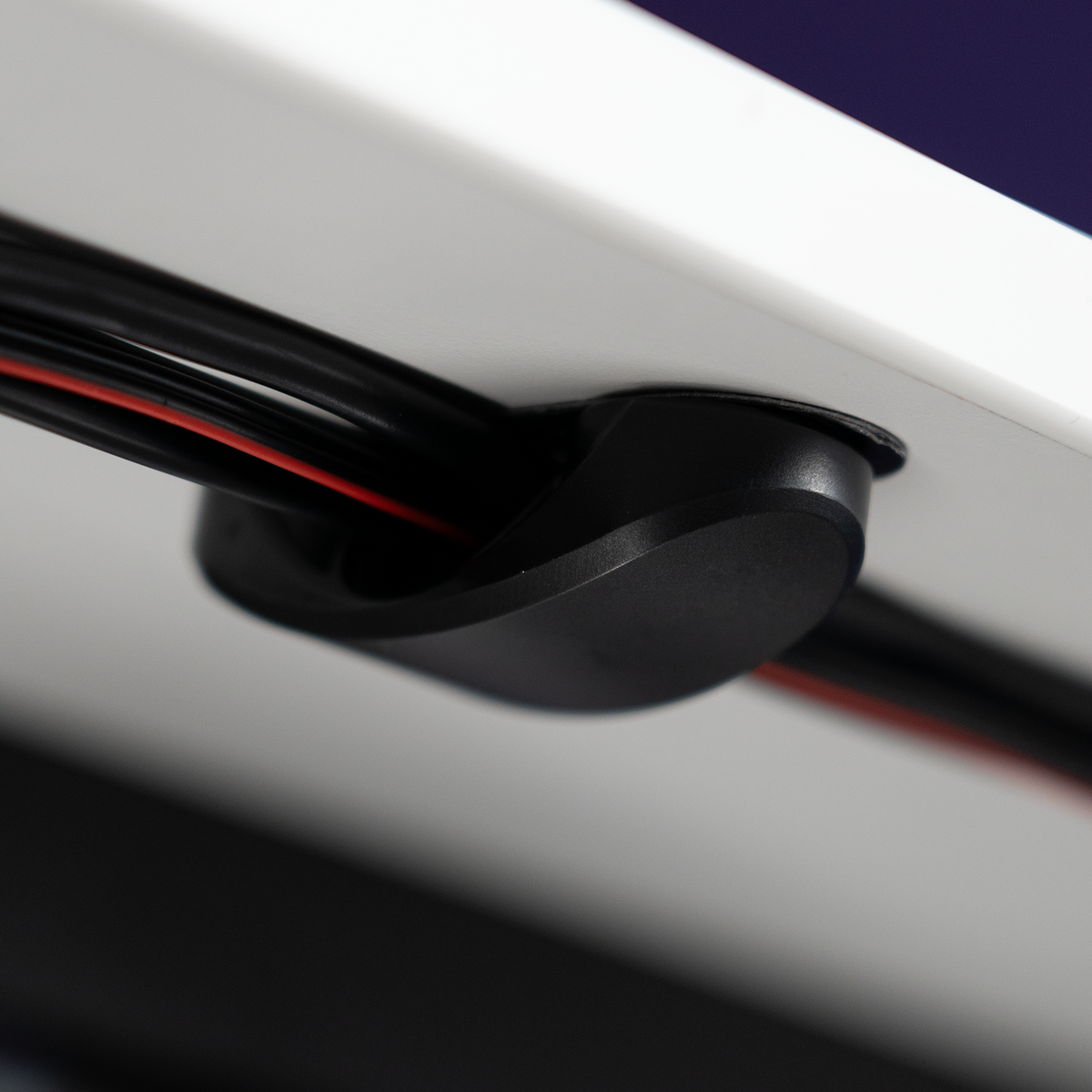 Magnetic Cable Management Arch Desk Solution