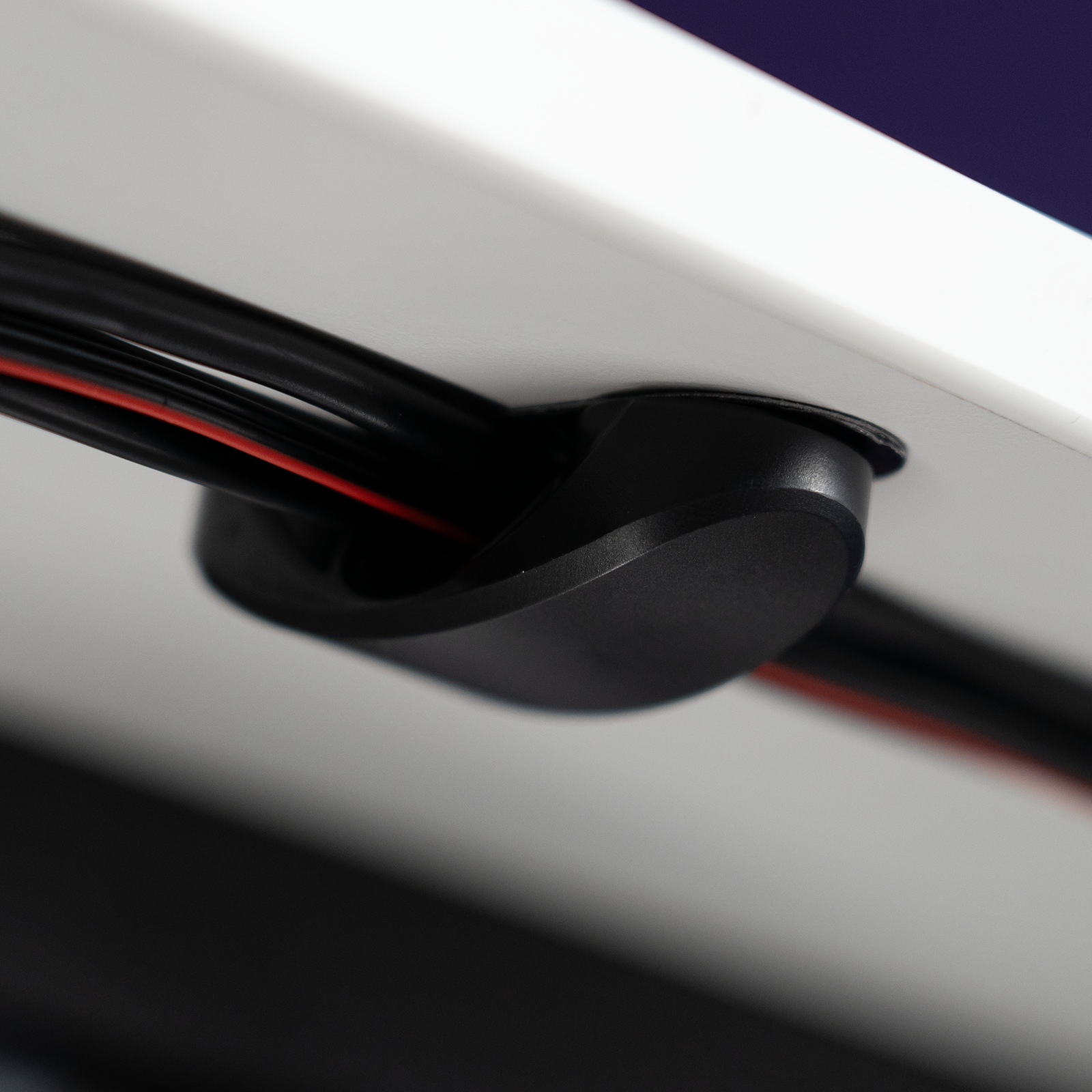 Magnetic Cable Management Arch Desk Solution