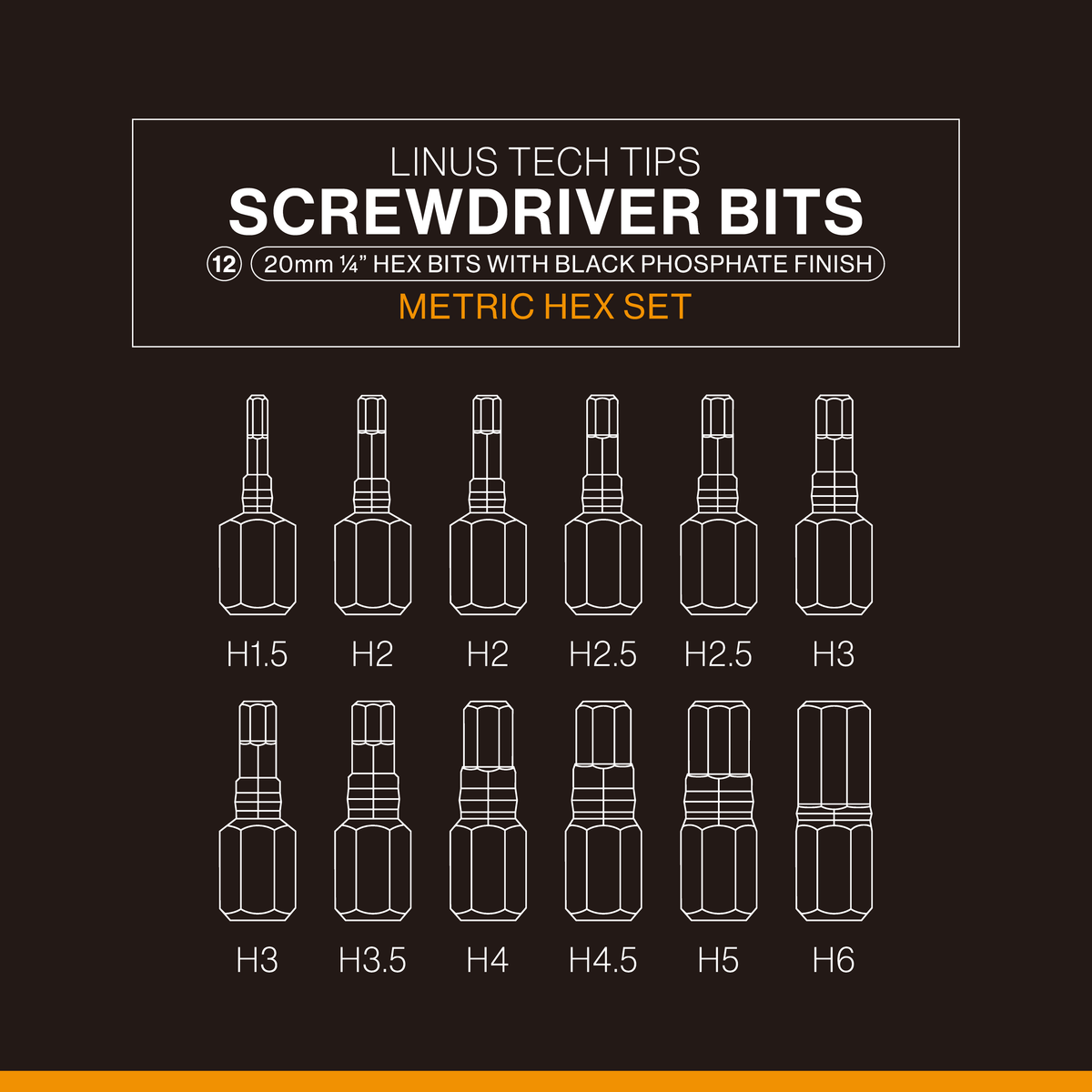 Screwdriver Bit Set