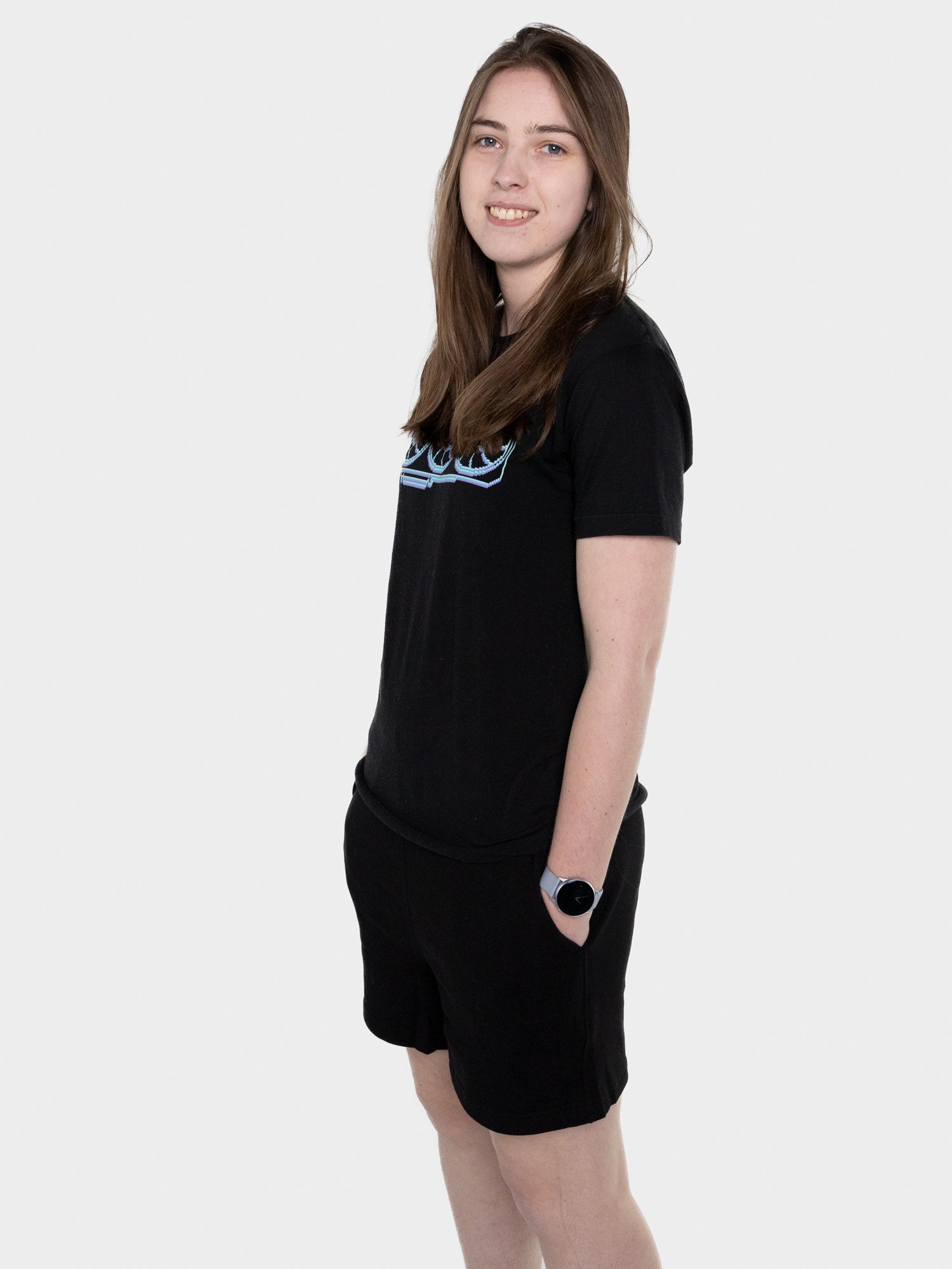 Model: Emily, Size: Medium, Height: 5’11”/180cm