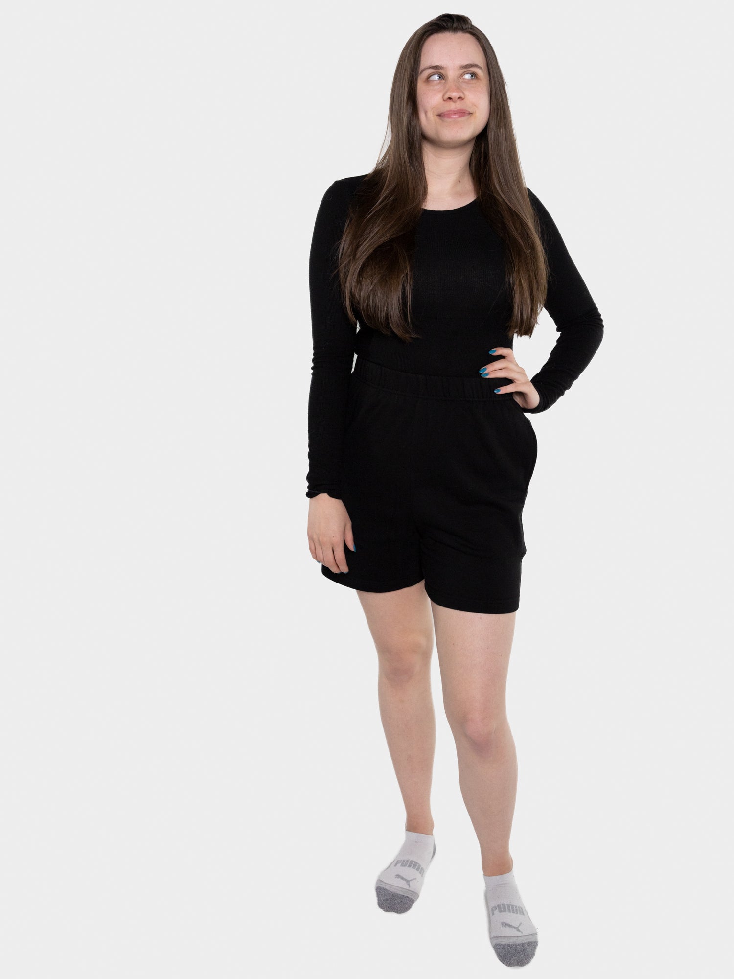 Model: Sarah, Size: Small, Height: 5’8”/173cm