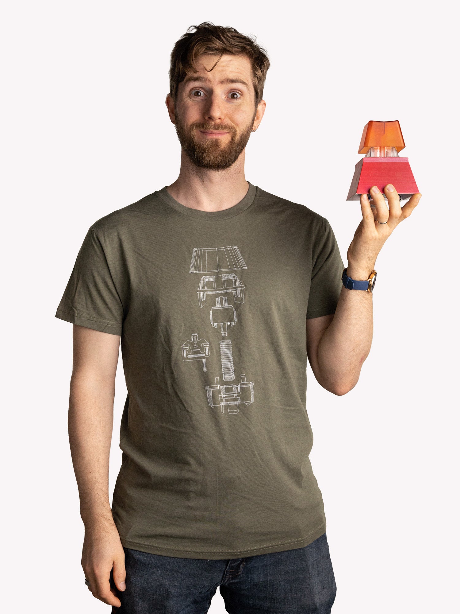 Model: Linus, Size: Medium, Height: 5’6”/168cm