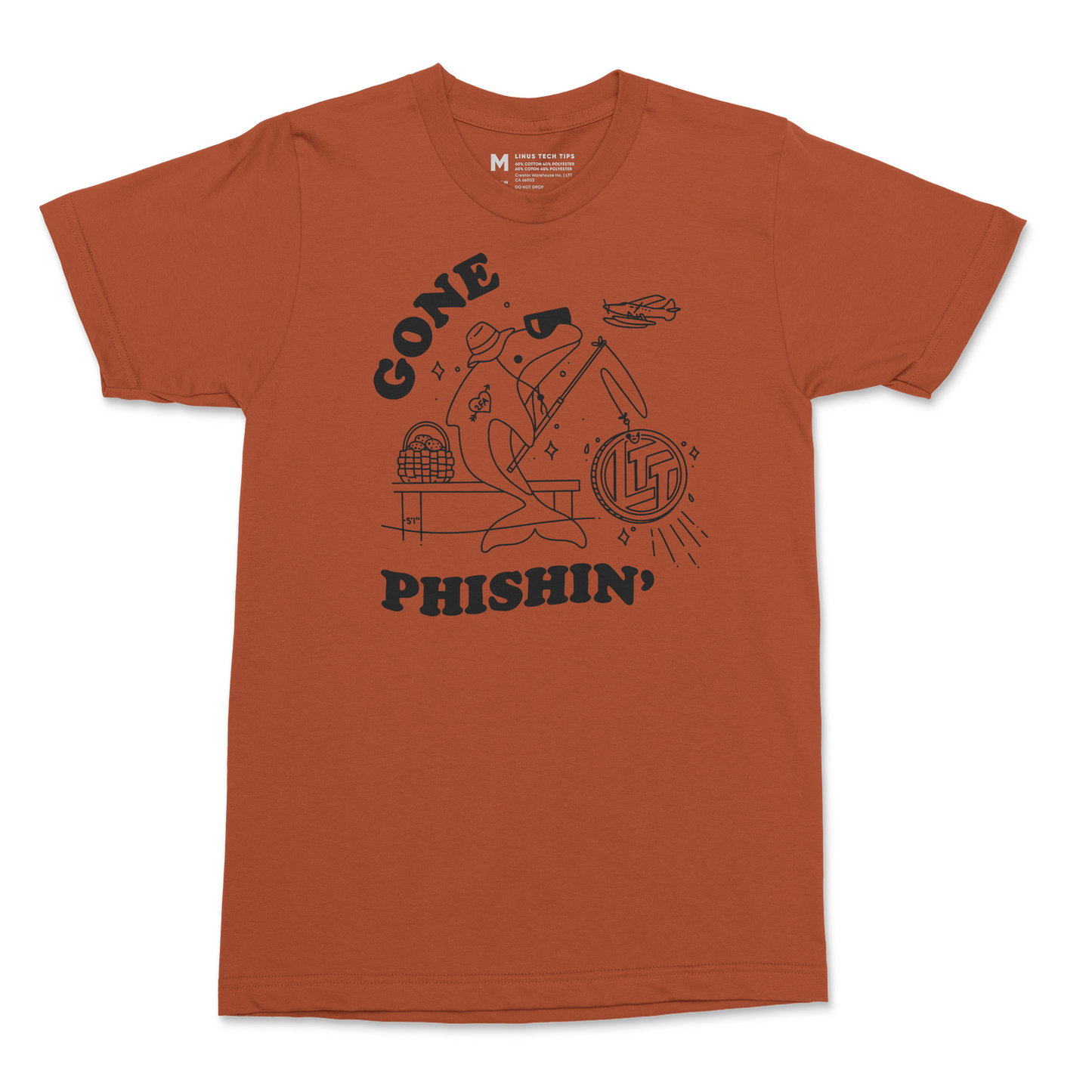 T-shirt disparu de l'hameçonnage