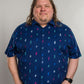 Model: Emily Y, Size: XXX-Large, Height: 5’11”/180cm
