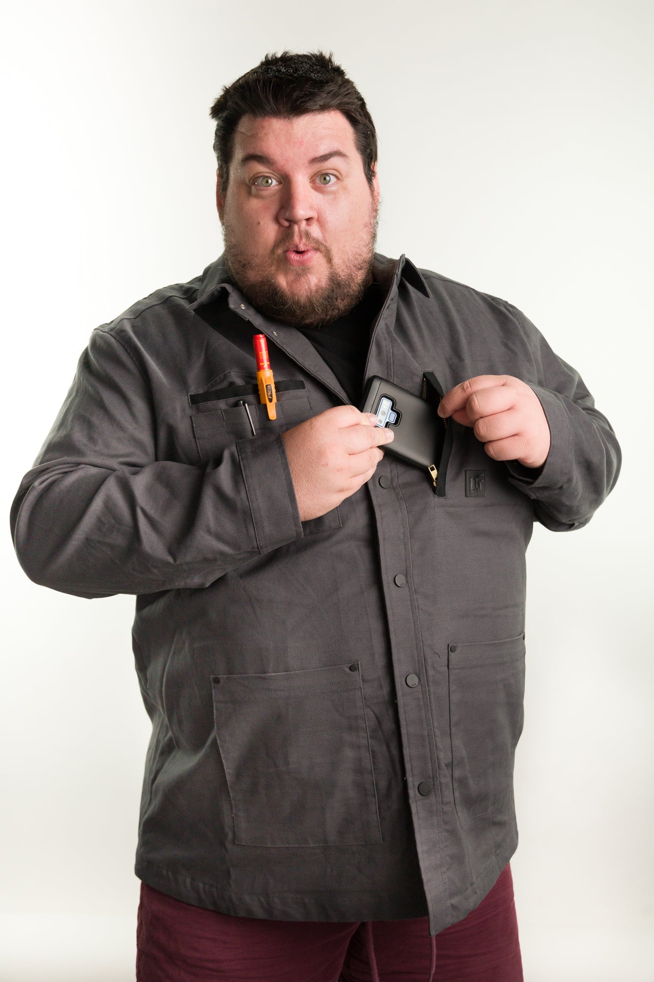 Model: Nick C, Size: XXX-Large, Height: 6’2”/188cm
