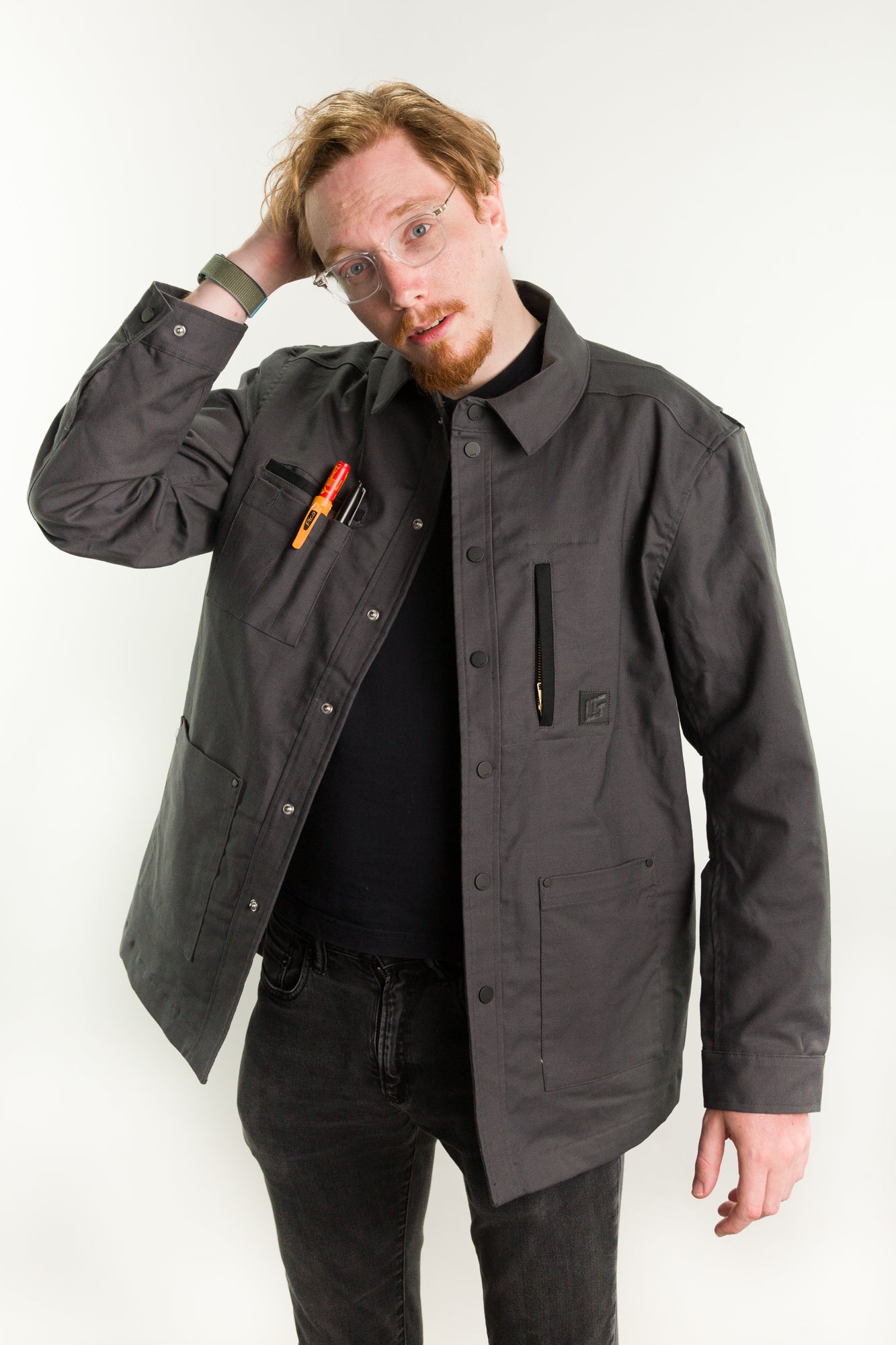 Model: Jonathan, Size: Medium, Height: 6’4”/193cm