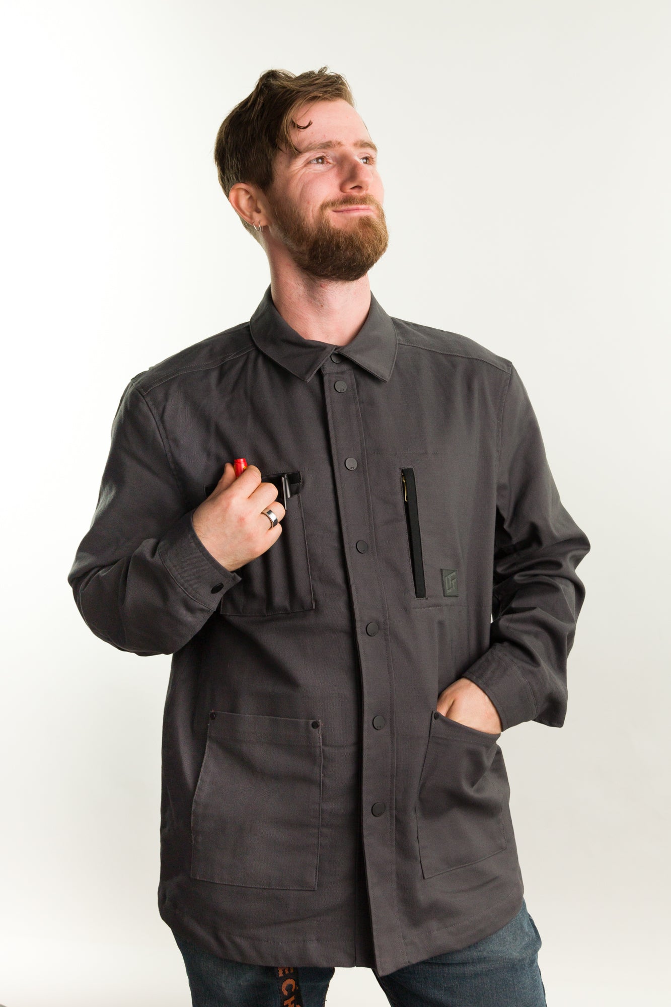 Model: Linus, Size: Medium, Height: 5’6”/168cm