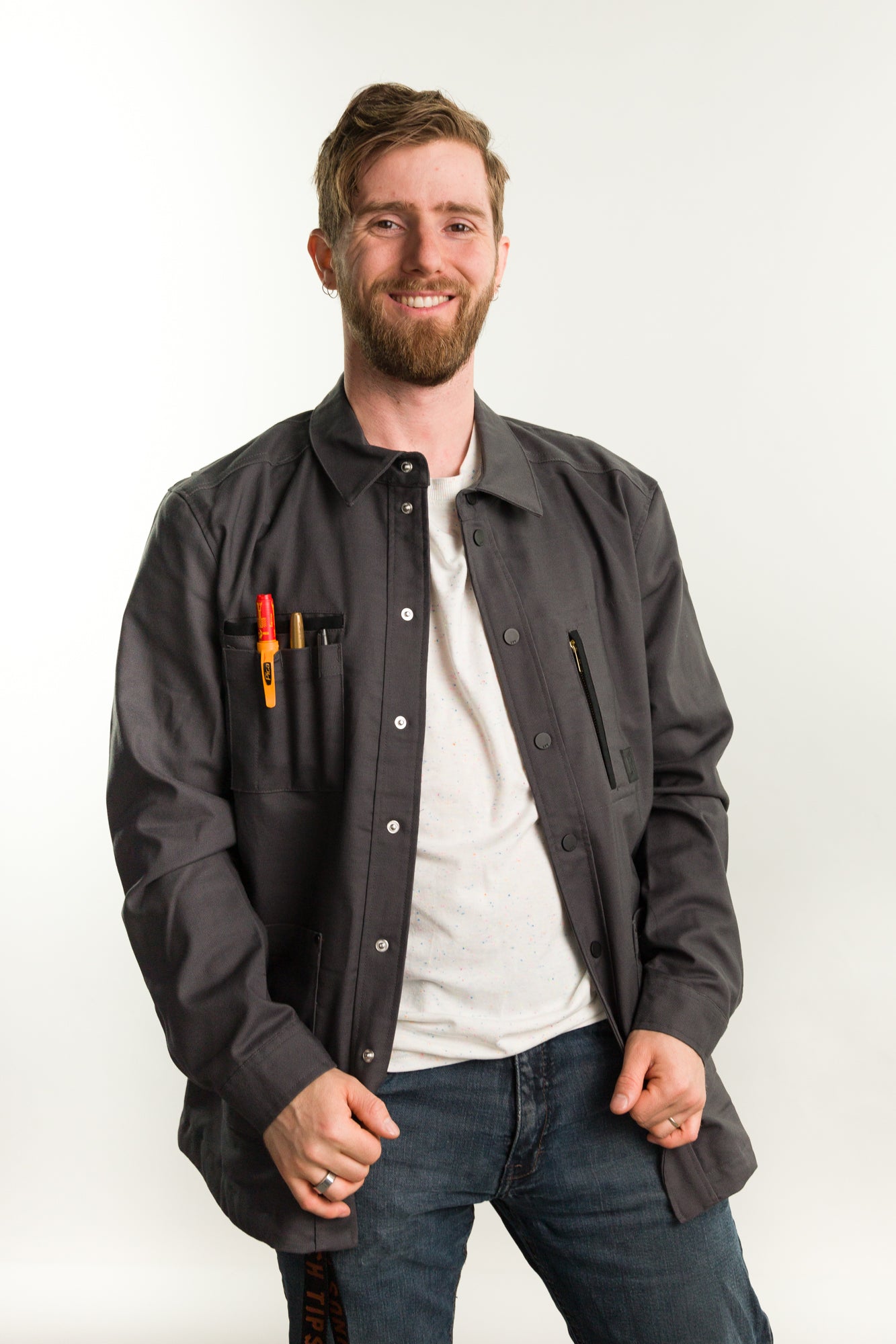 Model: Linus, Size: Medium, Height: 5’6”/168cm