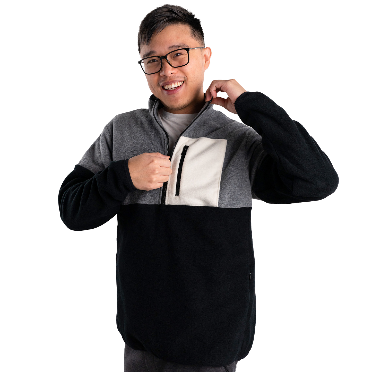 Model: Dennis, Size: Medium, Height: 5’7”/170cm