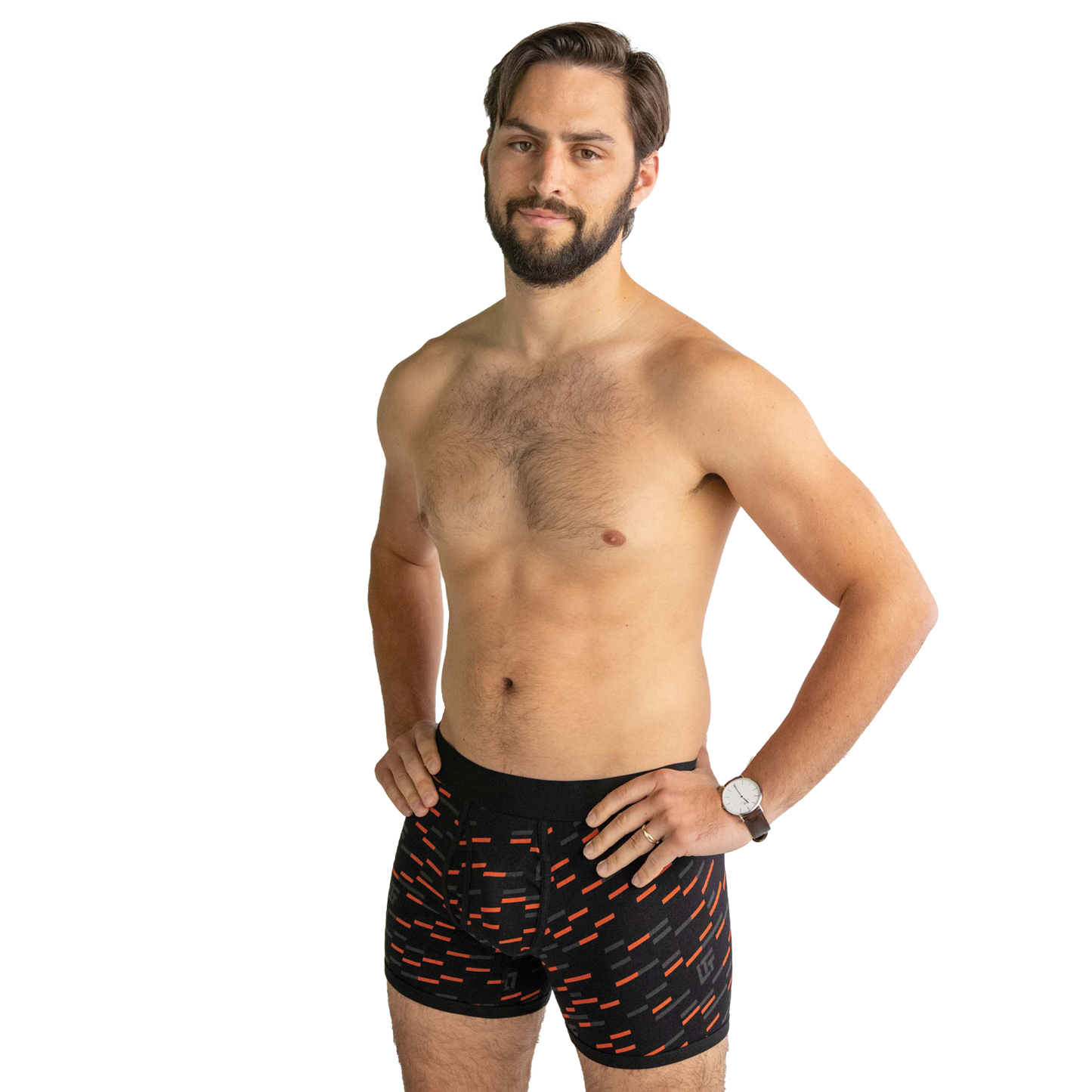 Model: James Strieb, Size: Medium