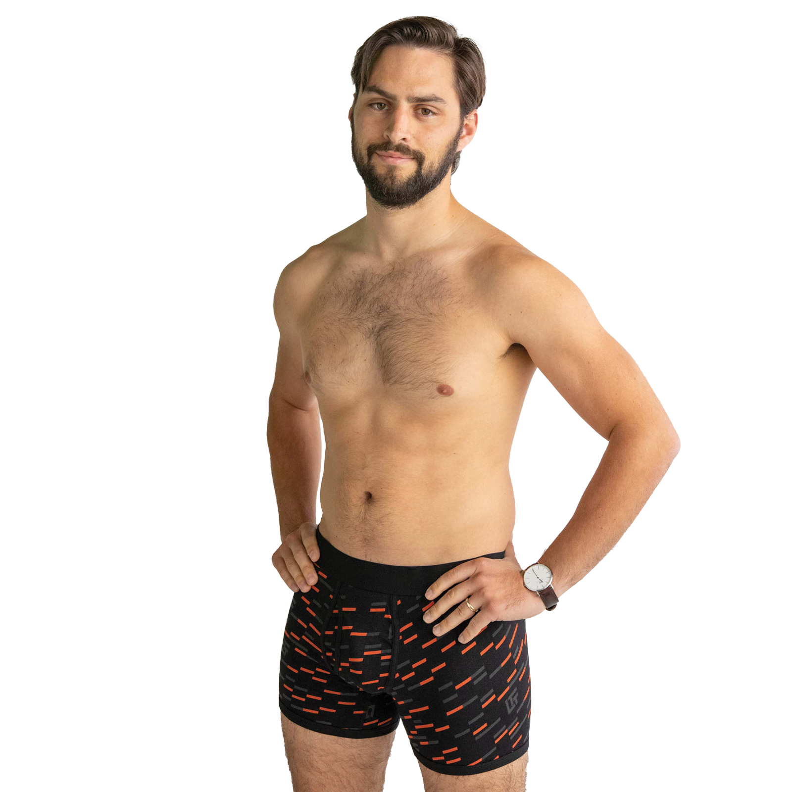 Model: James Strieb, Size: Medium