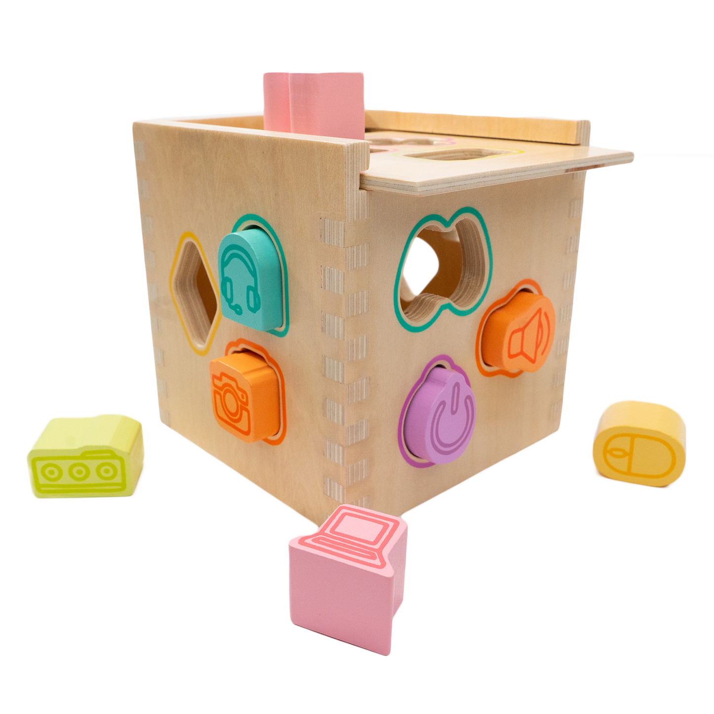 Shape sorter toy wooden sales