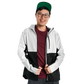 Model: Dennis, Size: Medium, Height: 5’7”/170cm